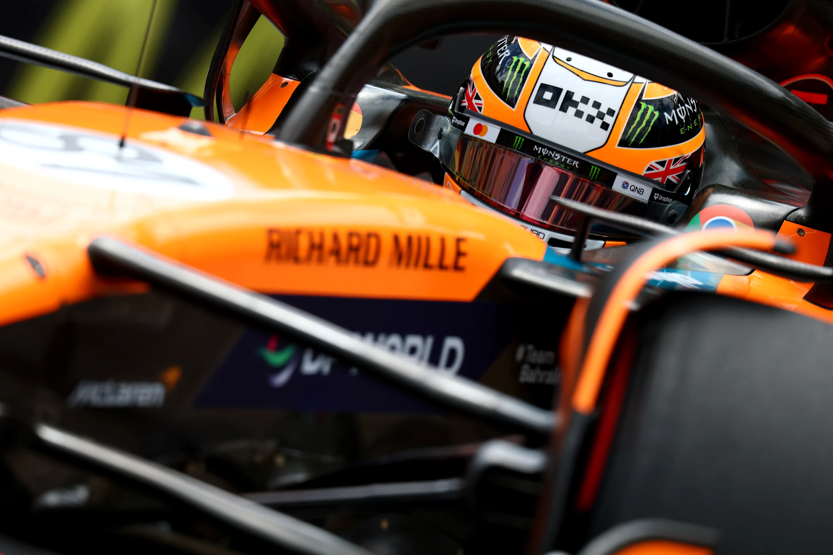MONTE-CARLO, MONACO - MAY 23: Oscar Piastri of Australia driving the (81) McLaren MCL39 Mercedes on