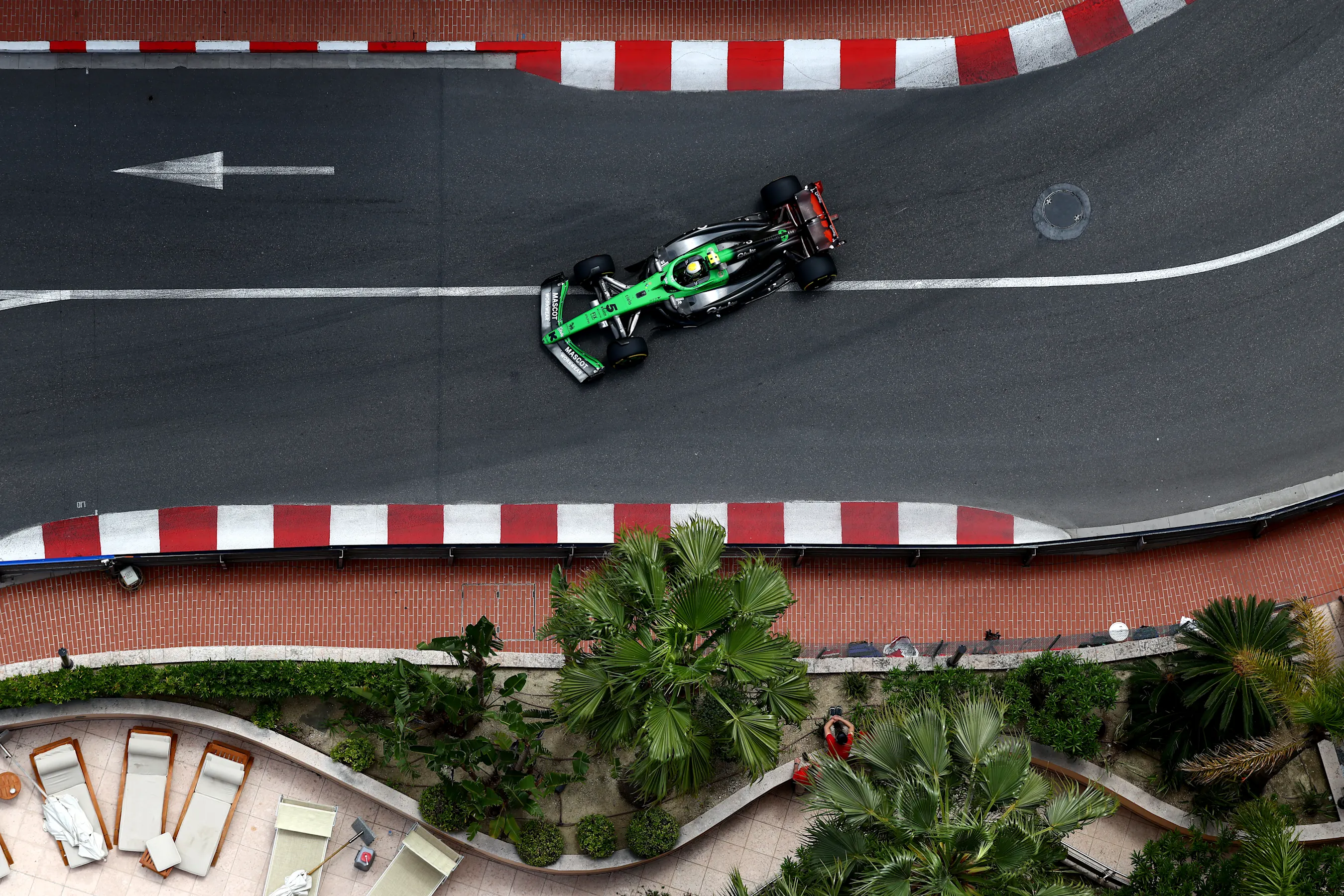 MONTE-CARLO, MONACO - MAY 23: Gabriel Bortoleto of Brazil driving the (5) Kick Sauber C45 Ferrari