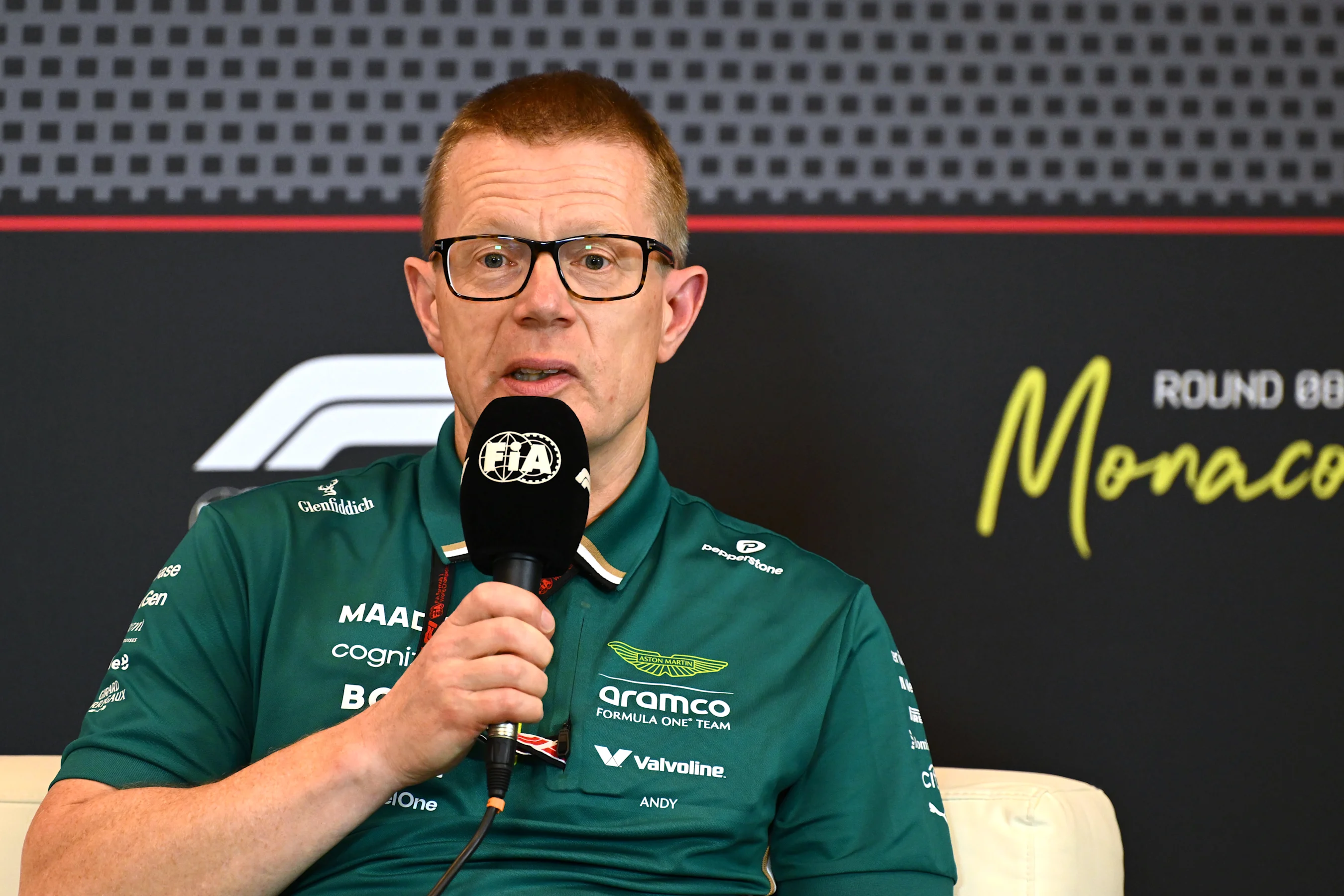 MONTE-CARLO, MONACO - MAY 23: Andy Cowell, Team Principal and Group CEO at Aston Martin F1 Team in