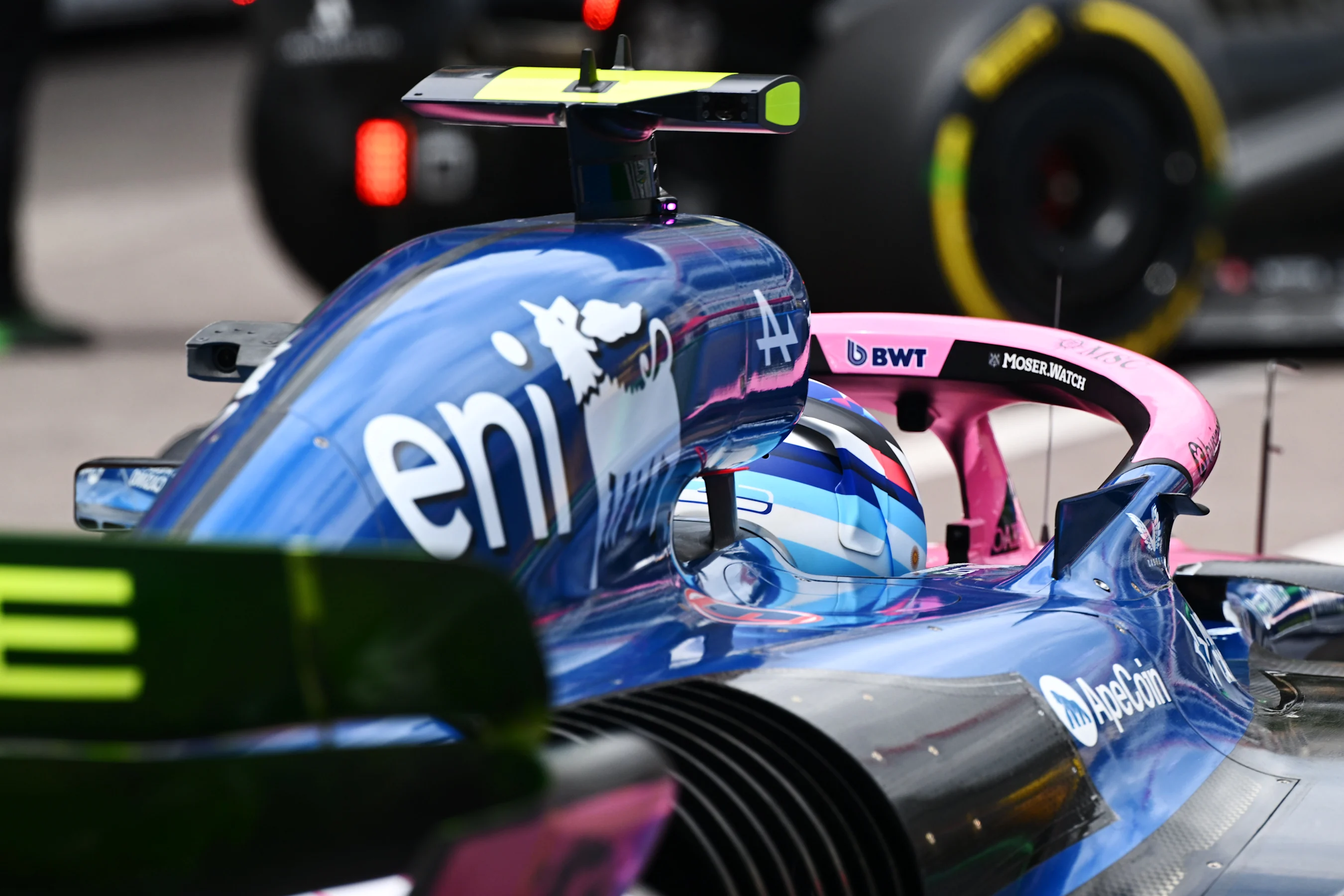 MONTE-CARLO, MONACO - MAY 23: Franco Colapinto of Argentina driving the (43) Alpine F1 A525 Renault