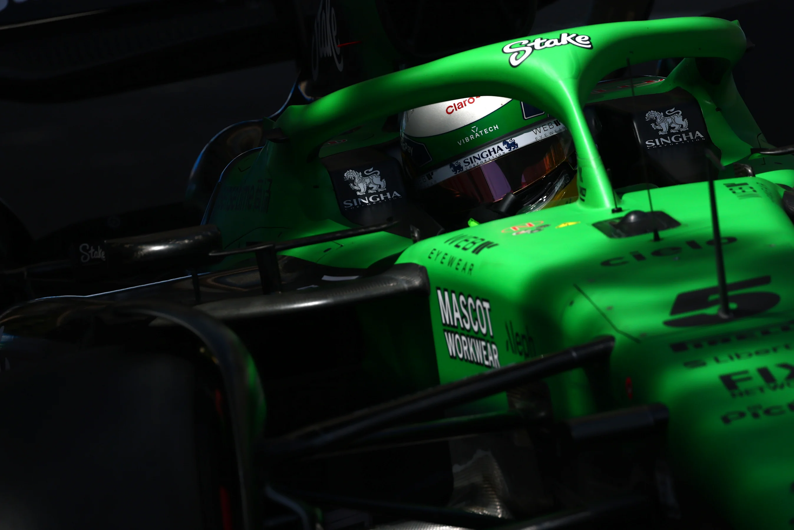 MONTE-CARLO, MONACO - MAY 24: Gabriel Bortoleto of Brazil driving the (5) Kick Sauber C45 Ferrari