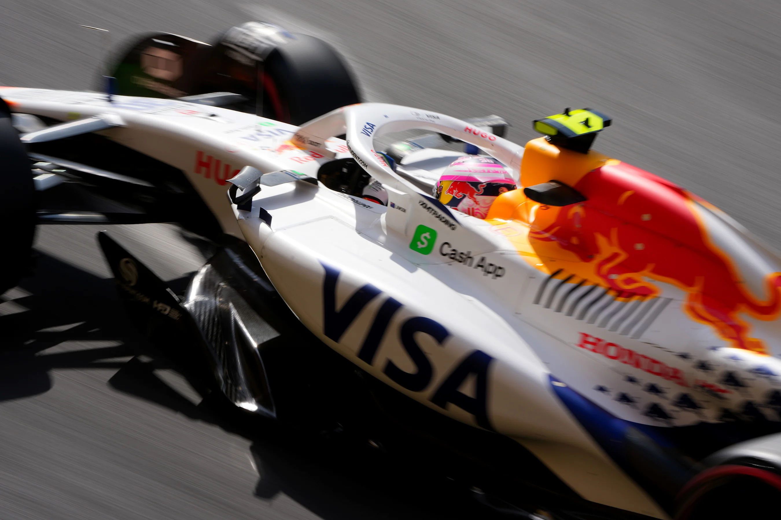 MONTE-CARLO, MONACO - MAY 24: Liam Lawson of New Zealand driving the (30) Visa Cash App Racing