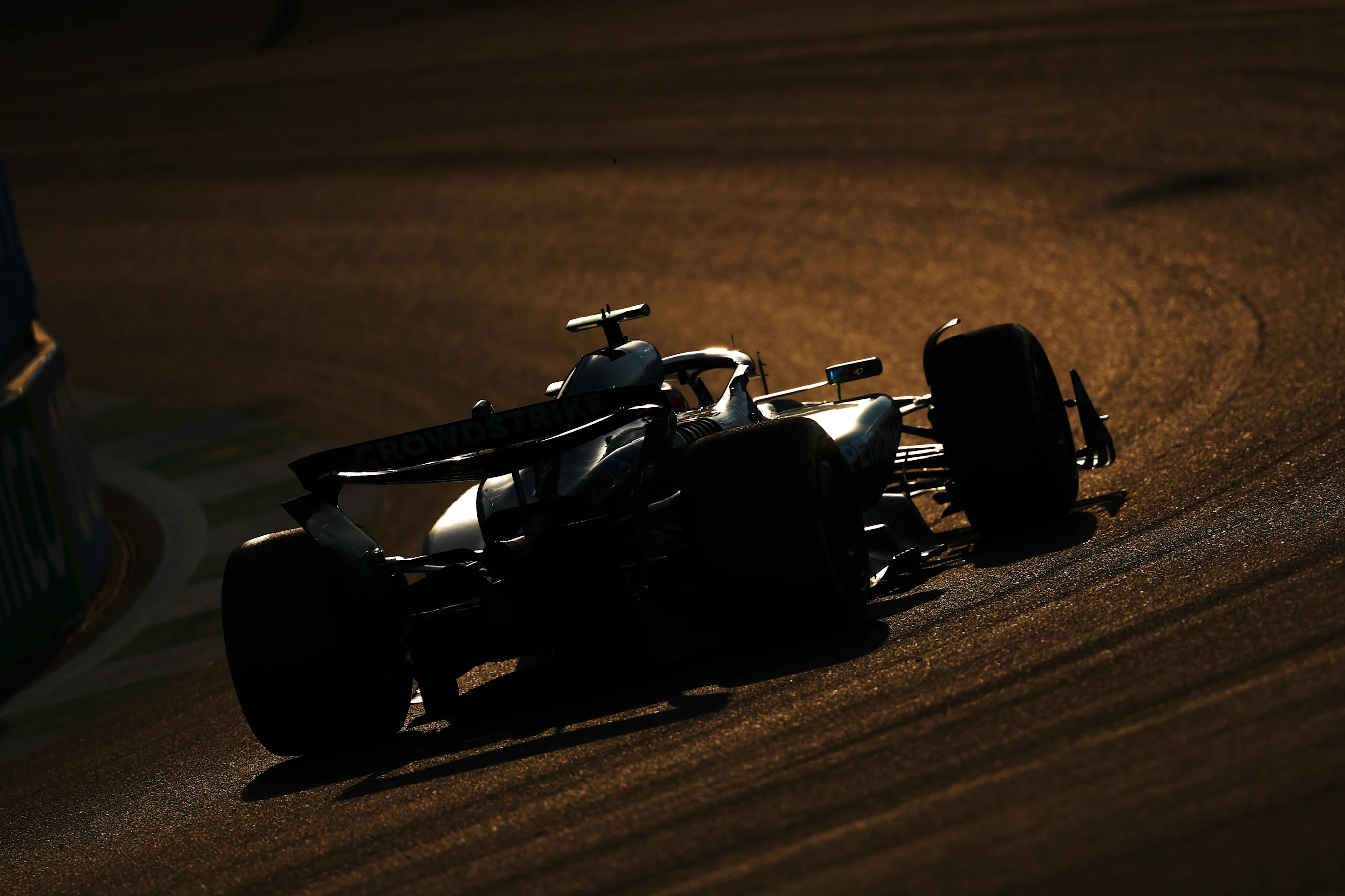 JEDDAH, SAUDI ARABIA - APRIL 18: Andrea Kimi Antonelli of Italy driving the (12) Mercedes AMG