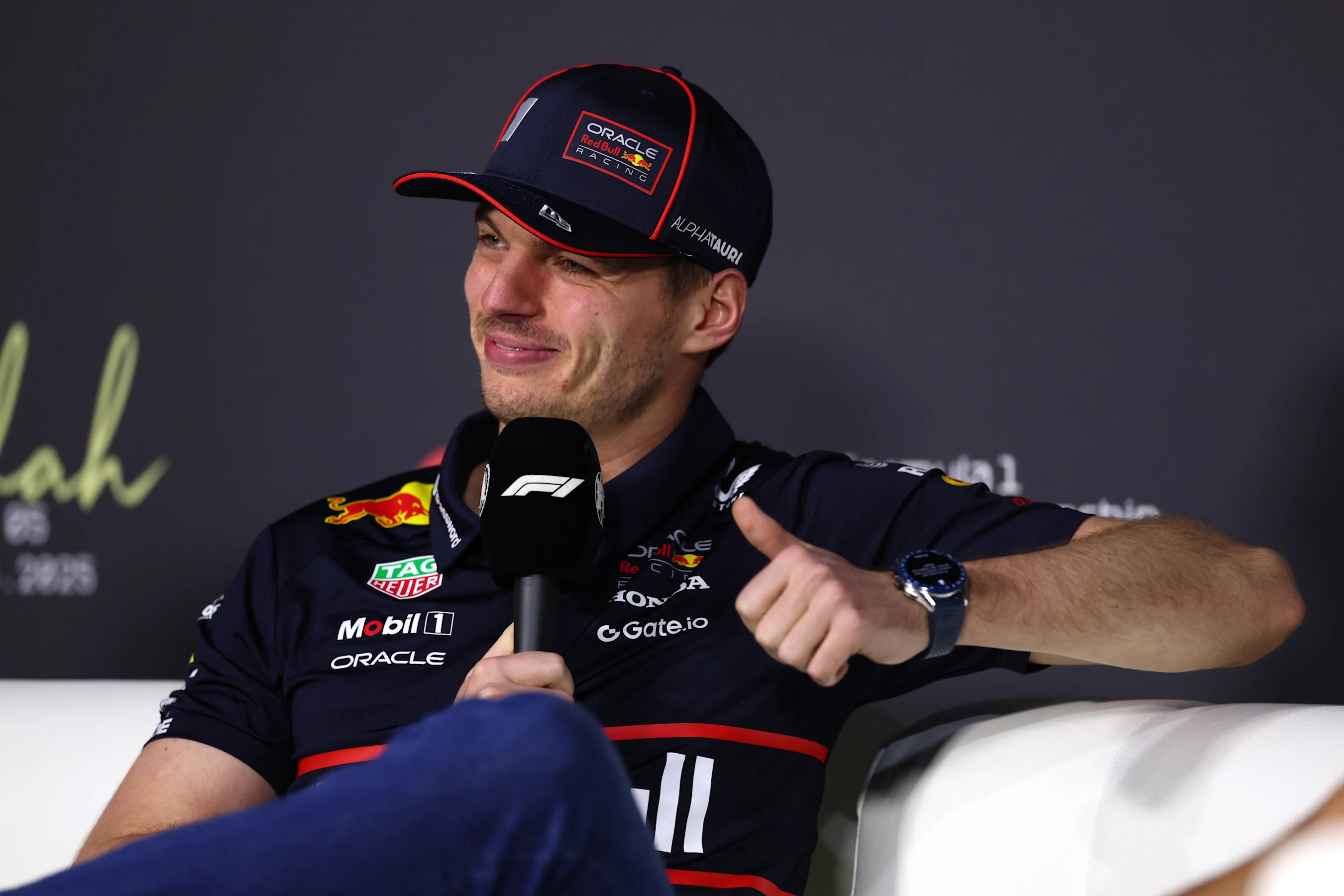 JEDDAH, SAUDI ARABIA - APRIL 17: Max Verstappen of the Netherlands and Oracle Red Bull Racing