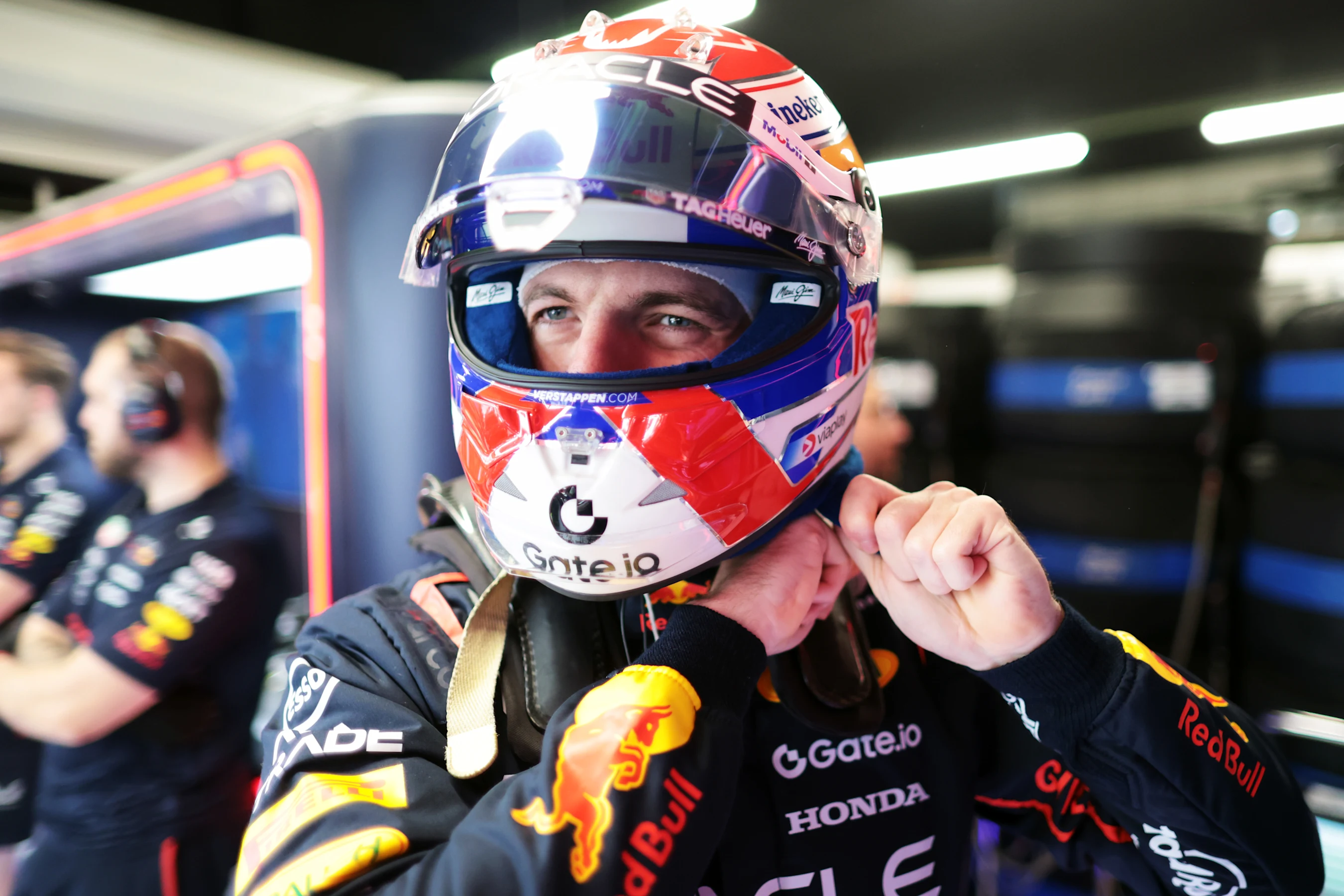 BARCELONA, SPAIN - MAY 30: Max Verstappen of the Netherlands and Oracle Red Bull Racing prepares to