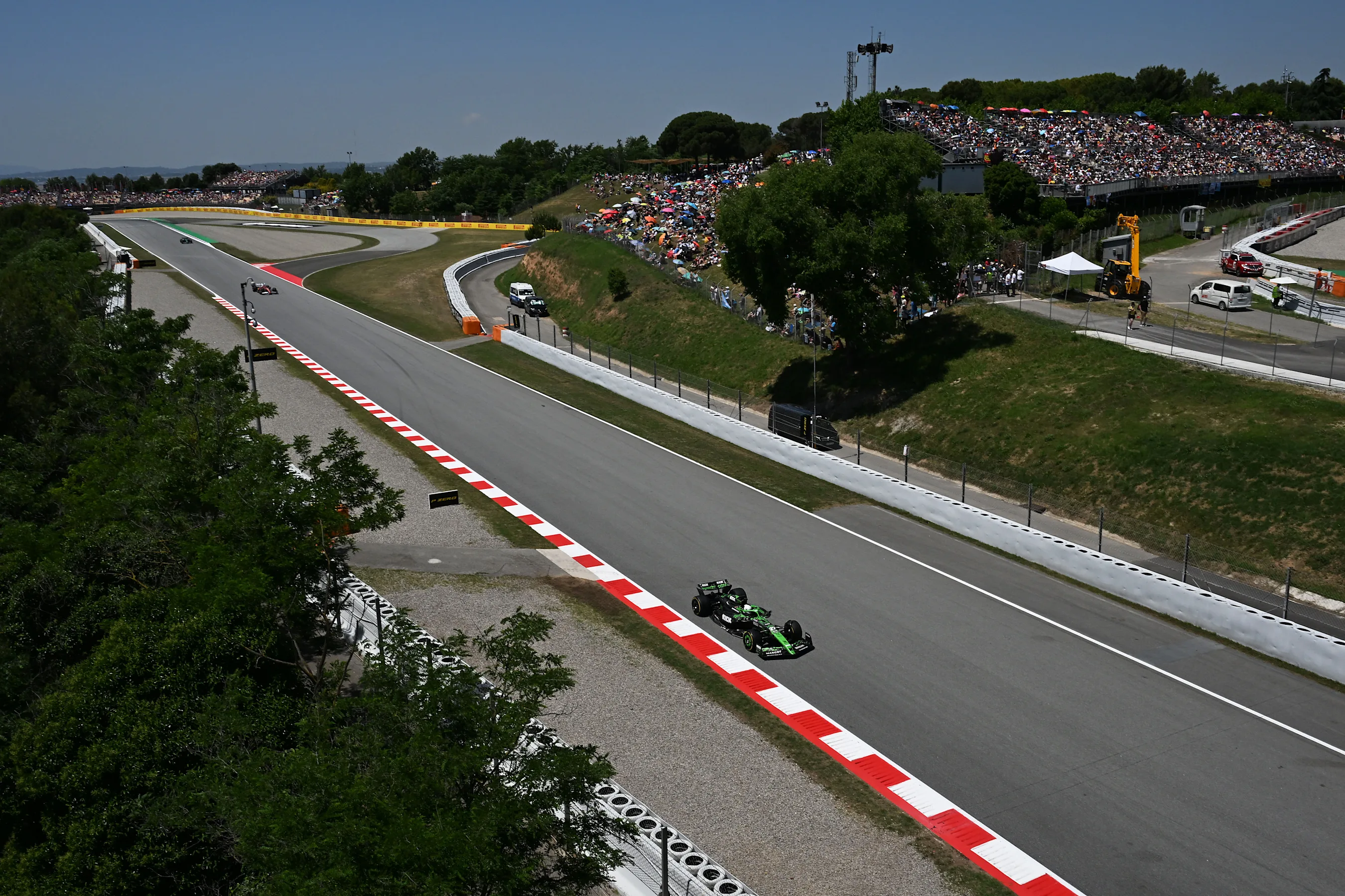 BARCELONA, SPAIN - MAY 31: Nico Hulkenberg of Germany driving the (27) Kick Sauber C45 Ferrari on