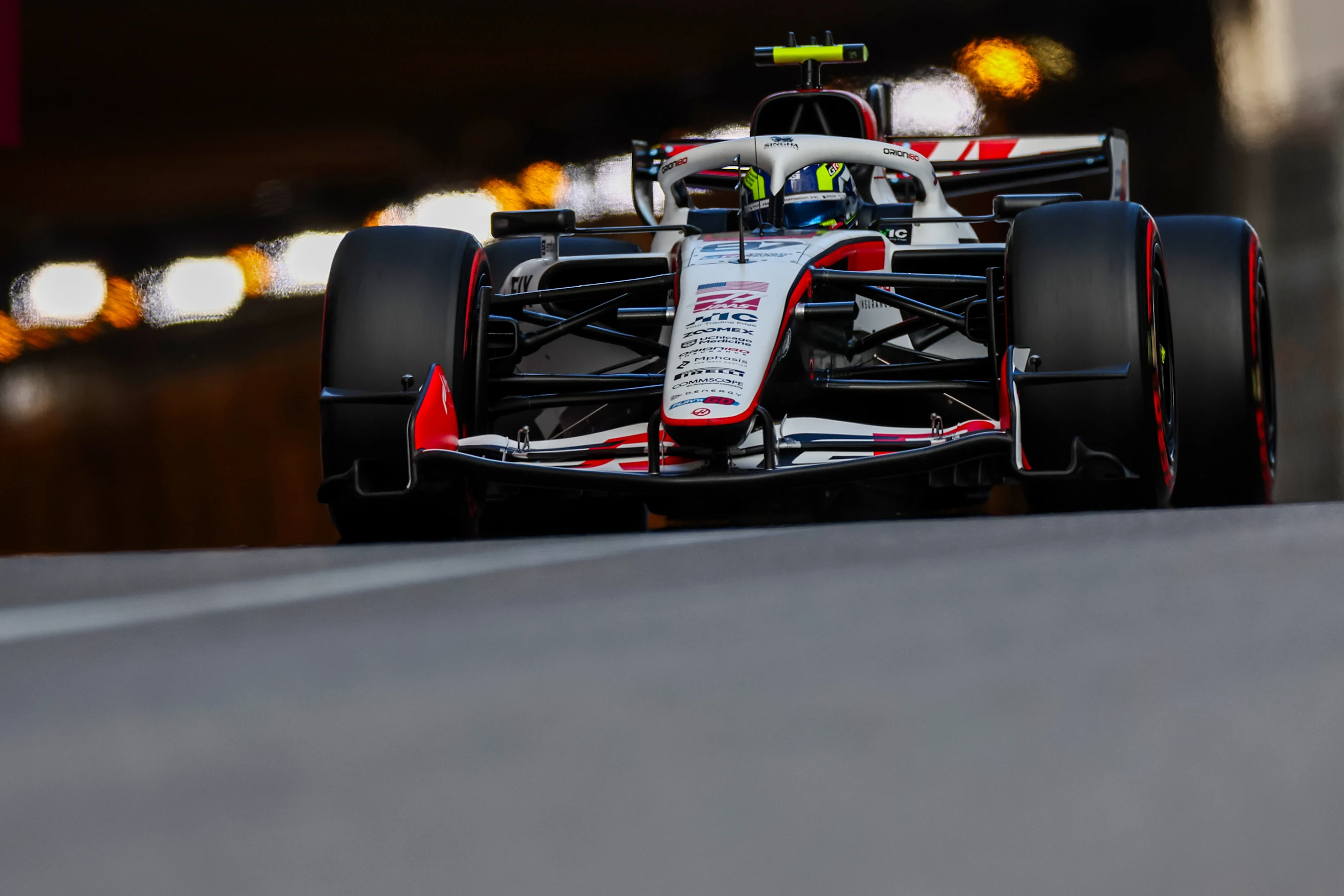 MONTE-CARLO, MONACO - JUNE 05: Oliver Bearman of Great Britain driving the (87) Haas F1 VF-26