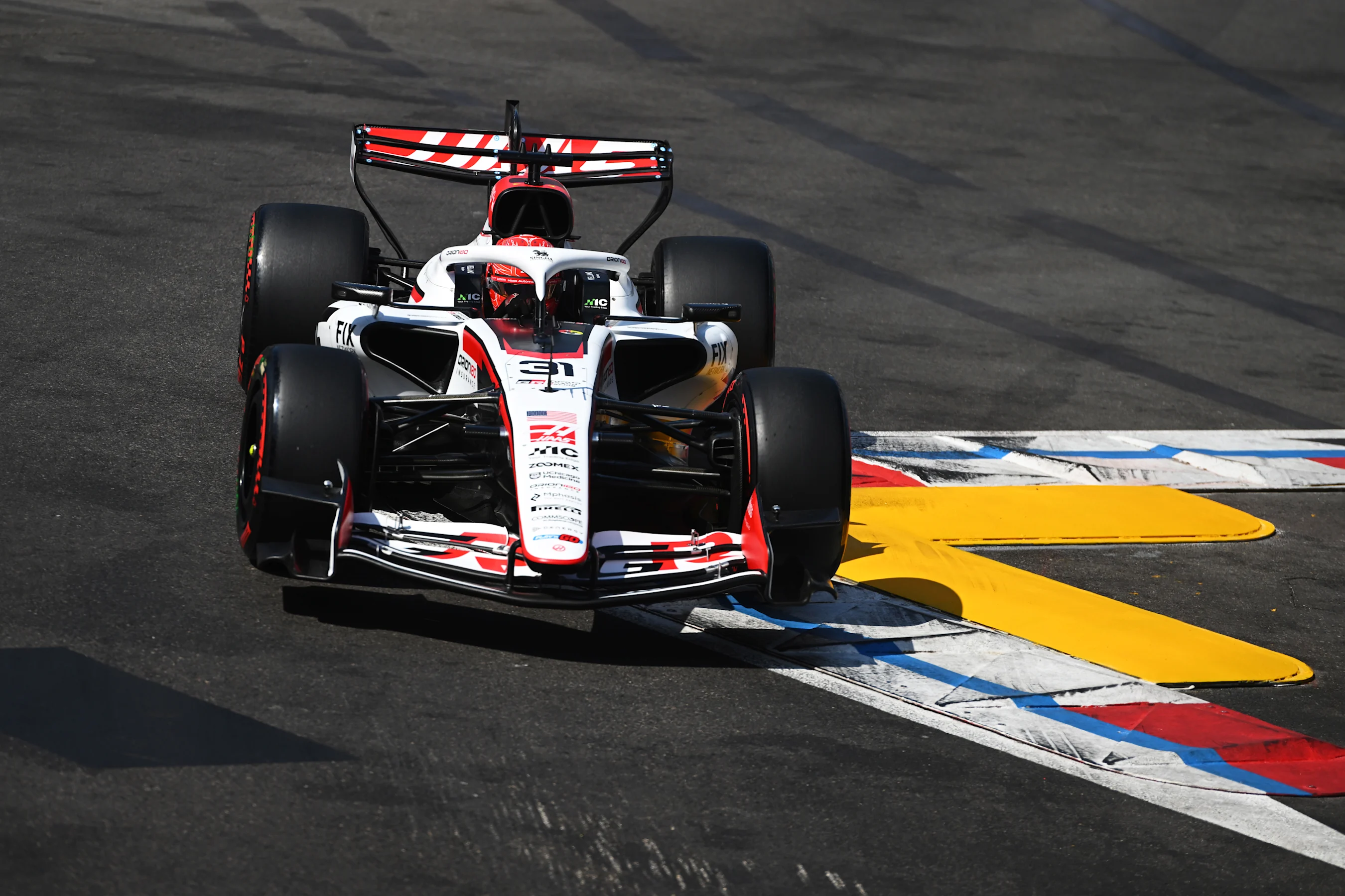 MONTE-CARLO, MONACO - JUNE 06: Esteban Ocon of France driving the (31) Haas F1 VF-26 Ferrari on