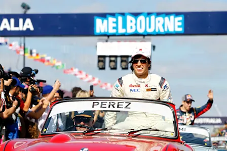 2011 Australian Grand Prix - Sunday Albert Park, Melbourne, Australia 27th March 2011. Sergio
