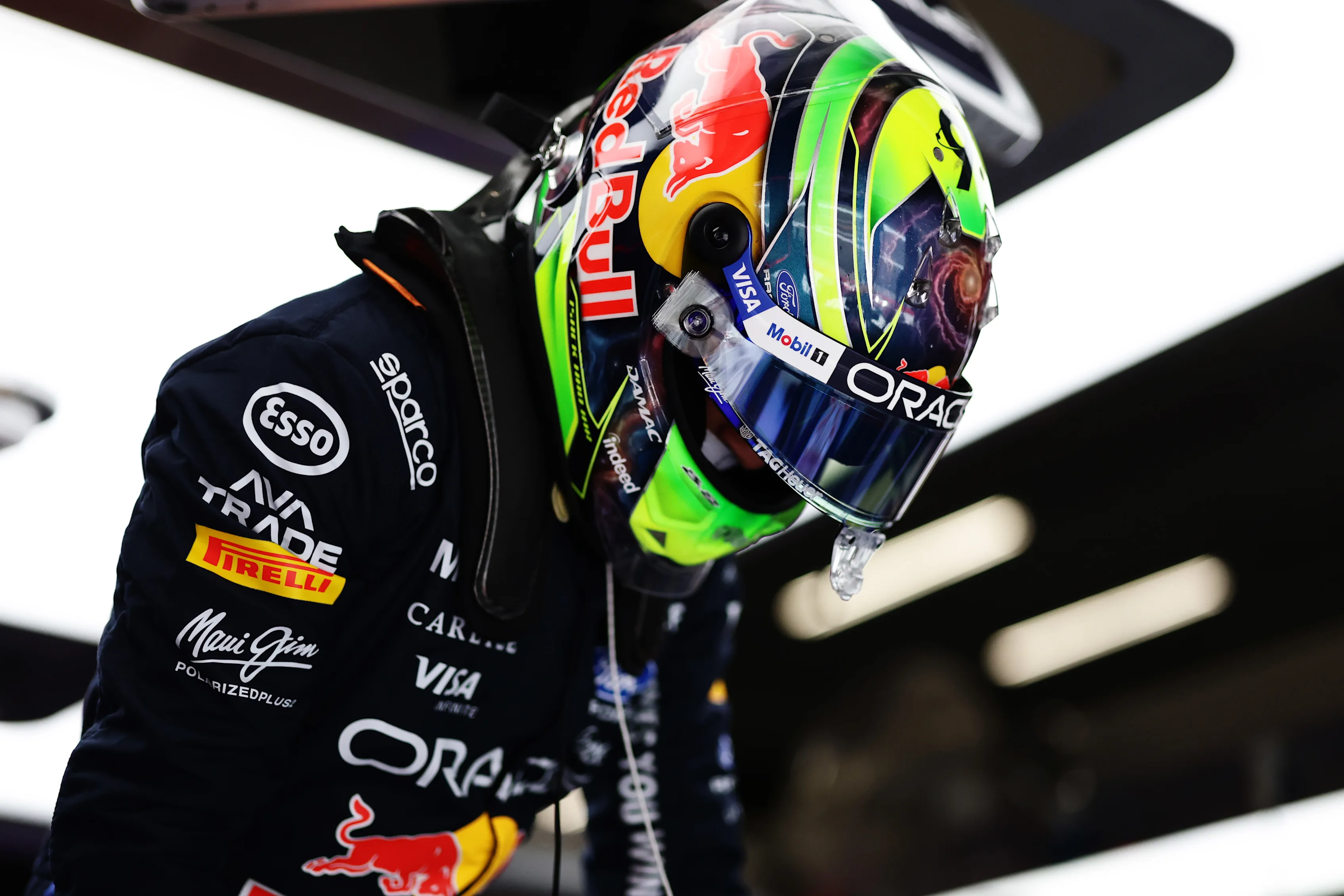 Max Verstappen prepares for his final qualifying attempt at the 2026 Belgian Grand Prix