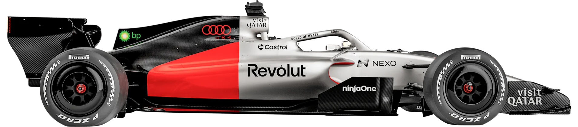 Audi 2026 car, side view