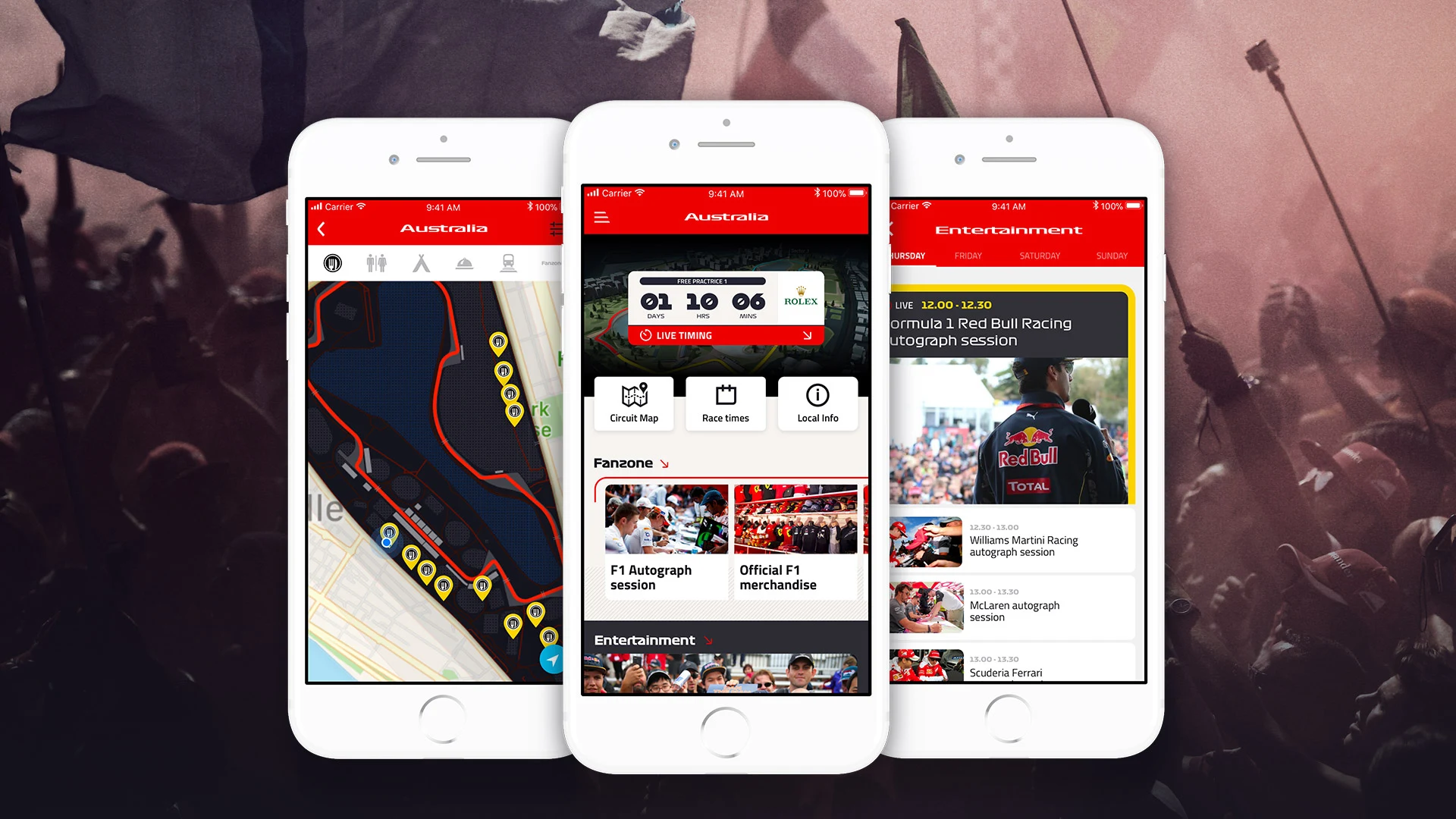 The Official Formula 1 Race Guide App - the ultimate companion to your ...
