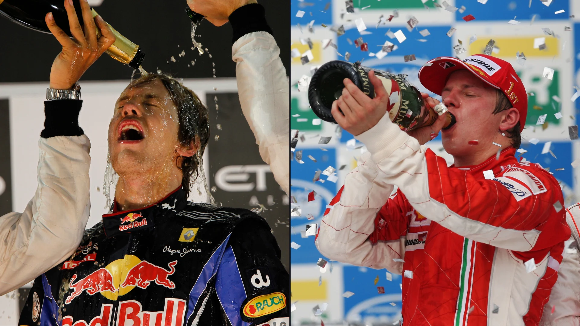 How the 2007 and 2010 F1 title deciders played out