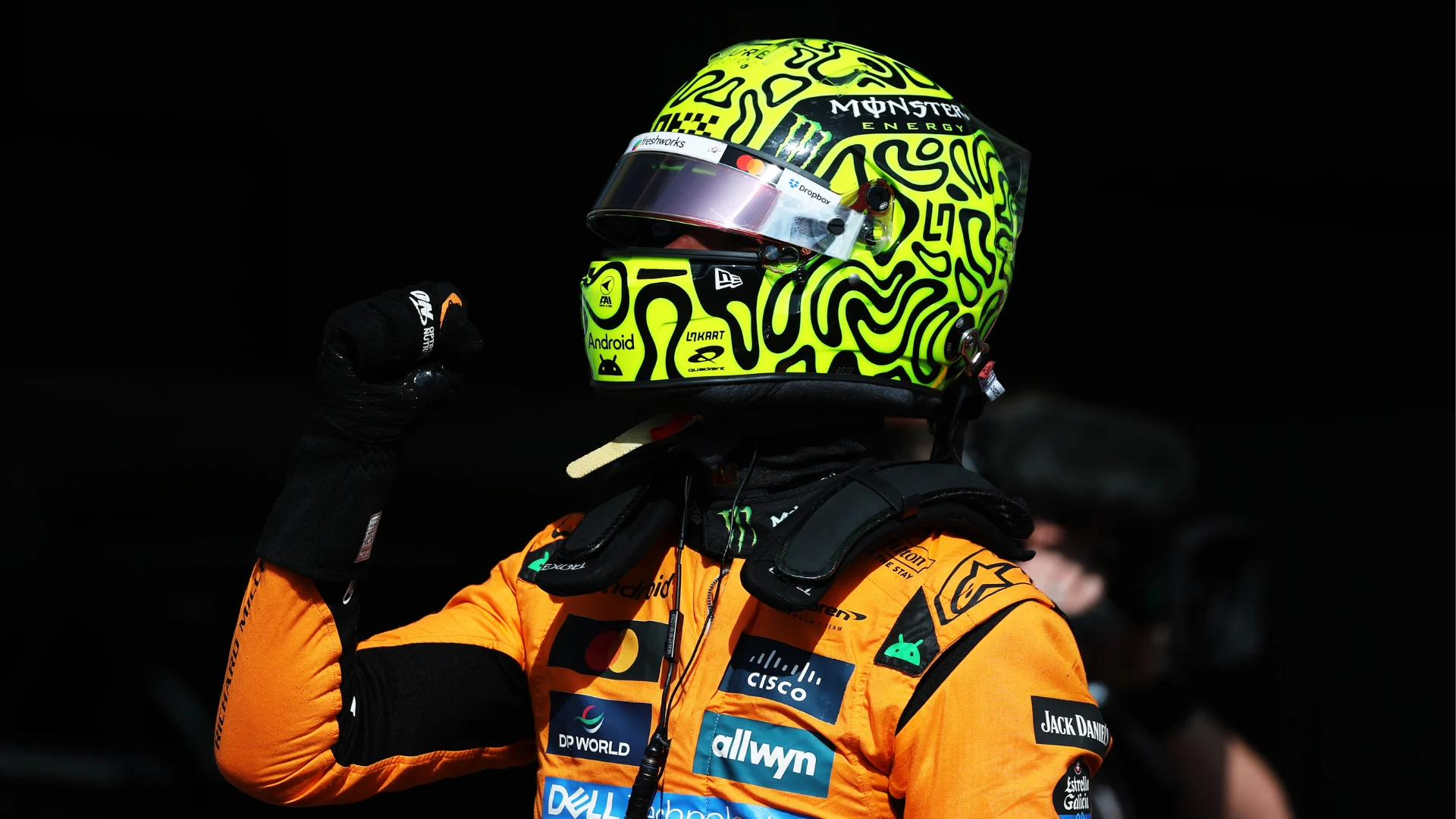 Lando Norris surges to pole position in Belgium ahead of Oscar Piastri and Charles Leclerc