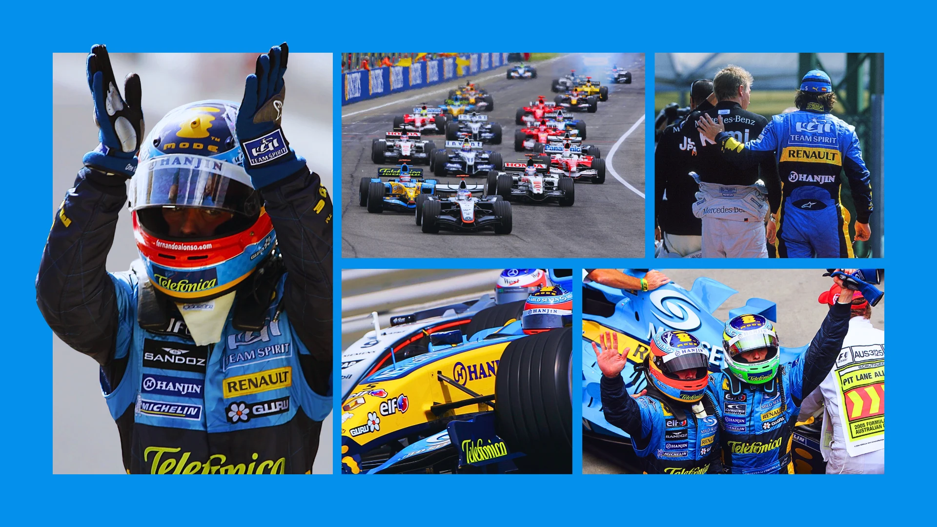Alonso’s first F1 title win with Renault remembered
