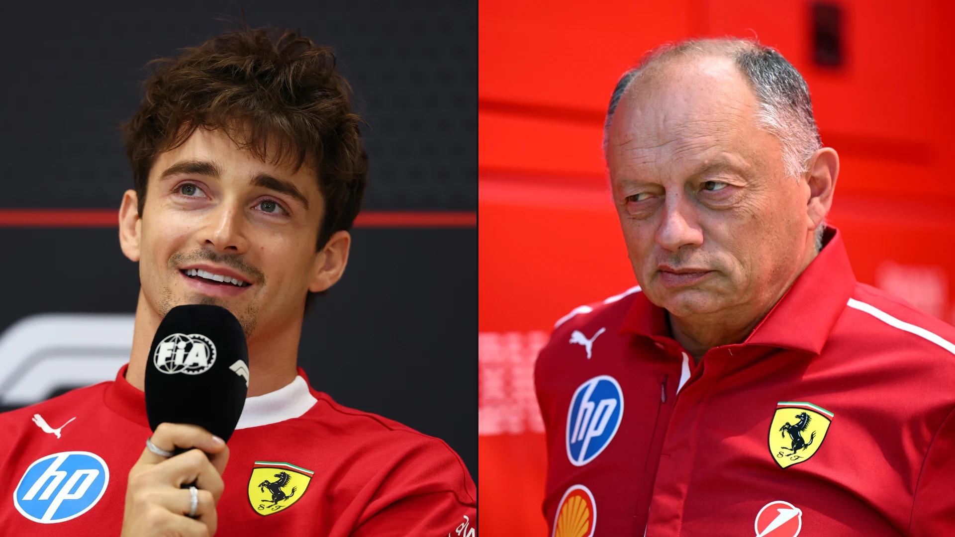 ‘He’s got an incredible vision’ – Charles Leclerc ‘really happy’ to see Fred Vasseur continue as Ferrari’s team boss