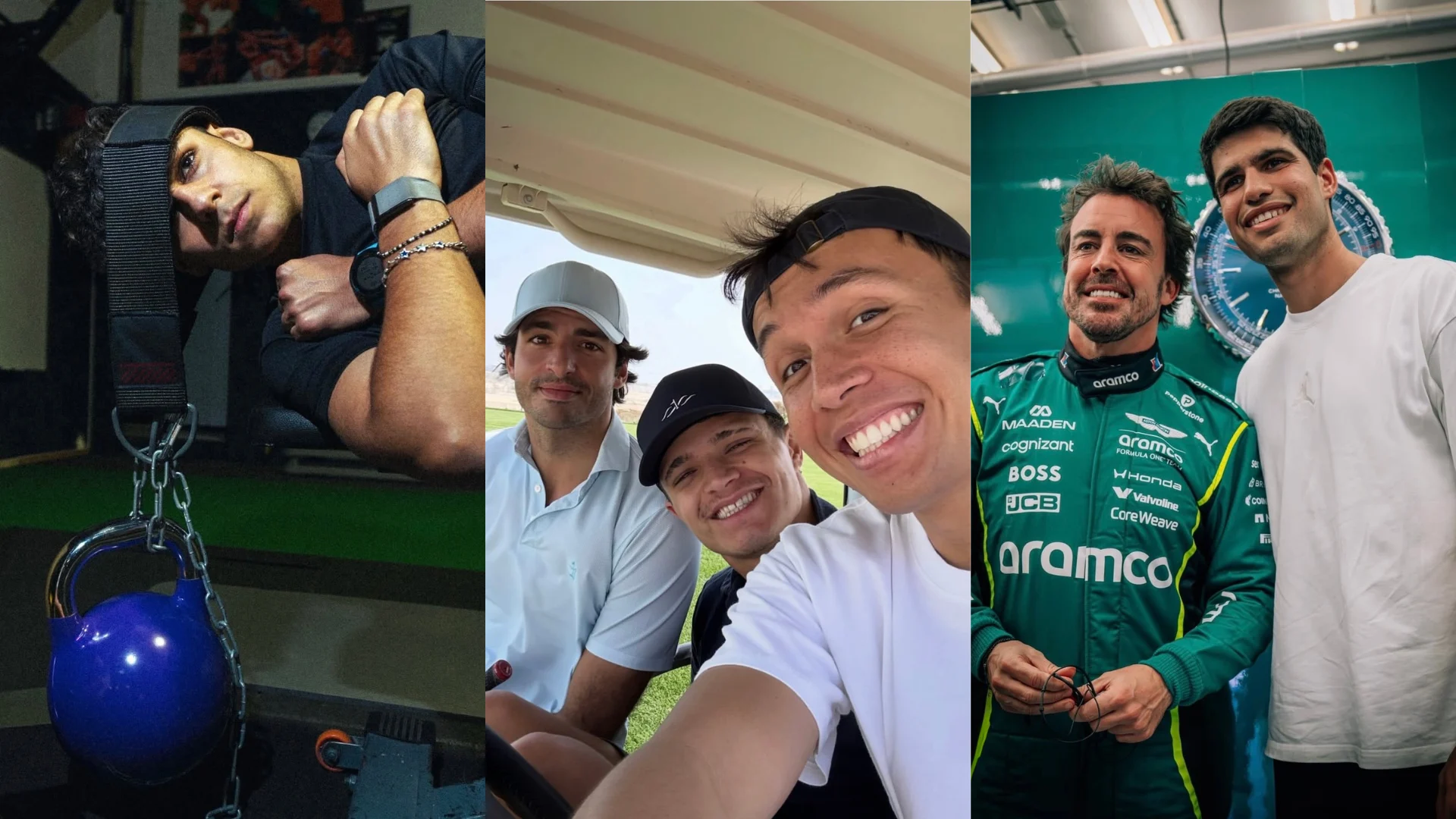 F1 드라이버들이 2월에 무엇을 했는지