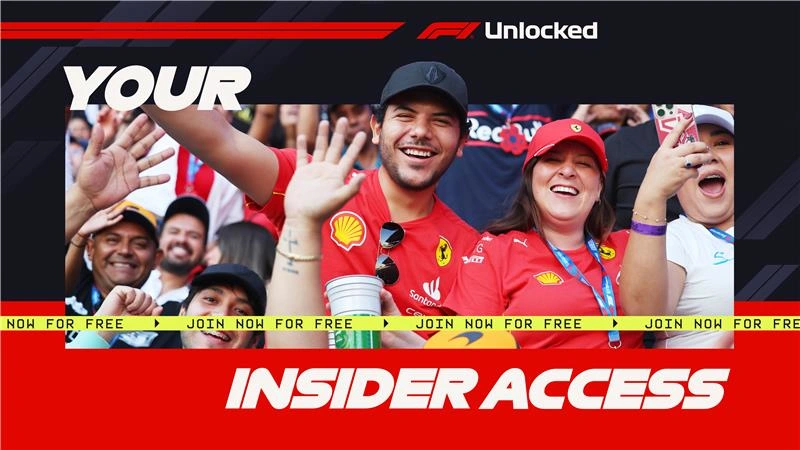 F1 Unlocked를 통해 더욱 향상된 내부자 접근 권한을 누리세요