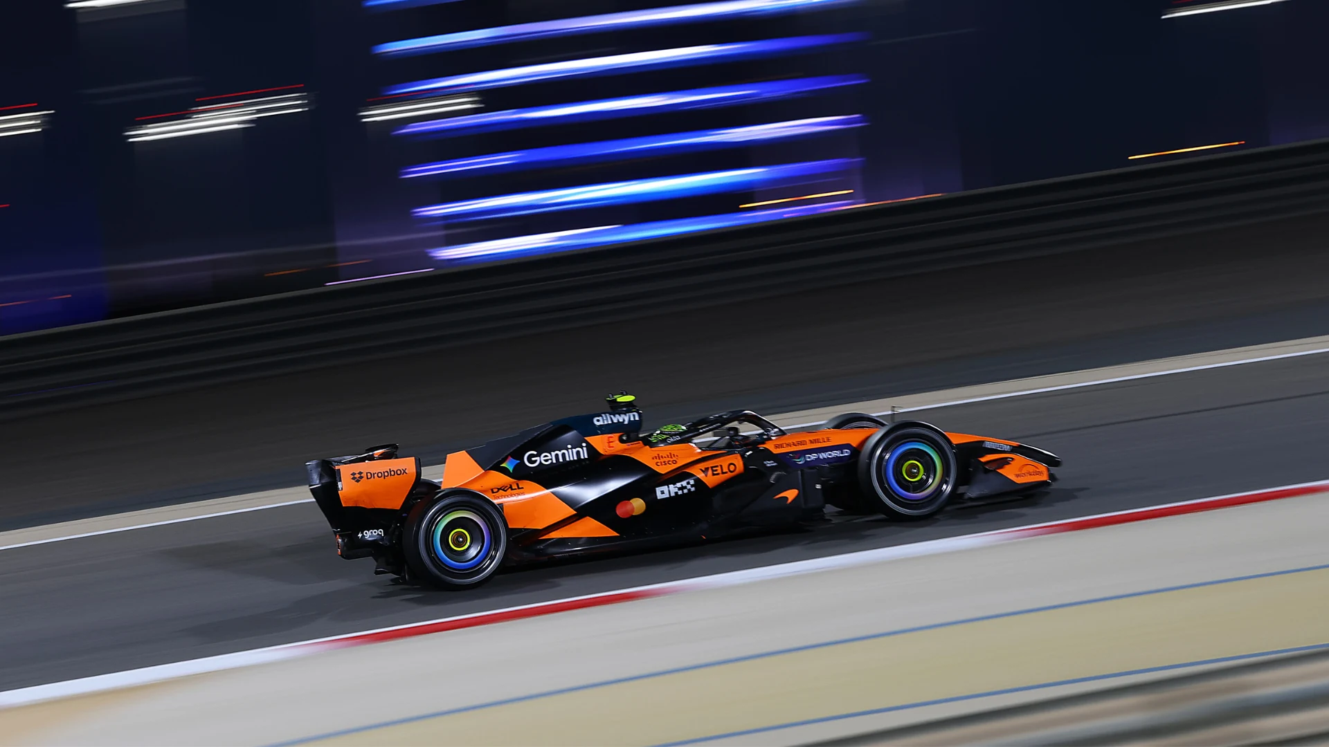 Norris heads Verstappen and Leclerc on first test day in Bahrain