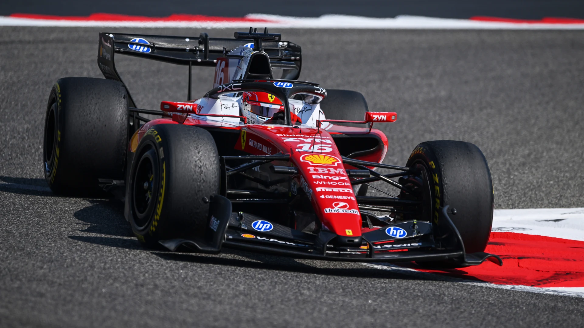 Leclerc leads Antonelli on final morning of Bahrain test