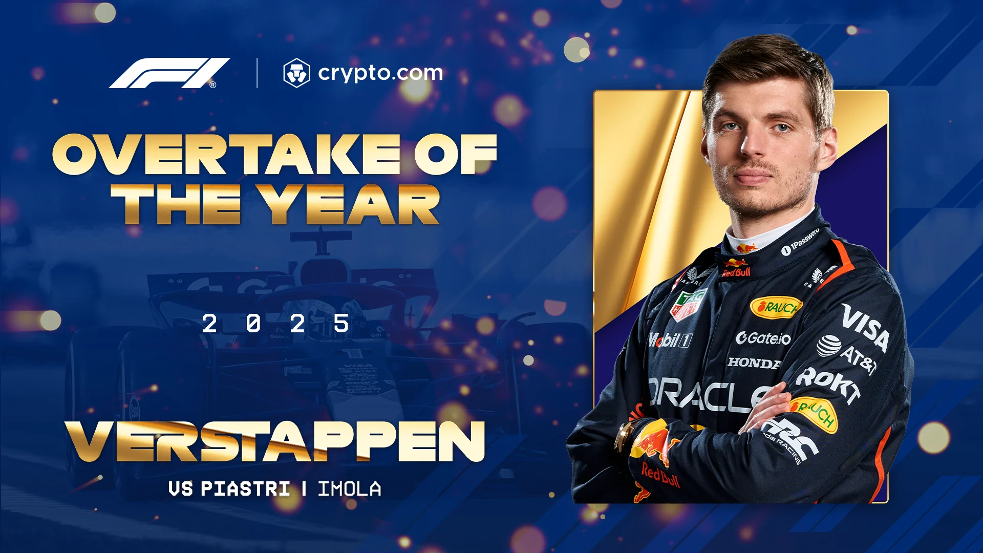 Crypto.com Overtake of the Year Award