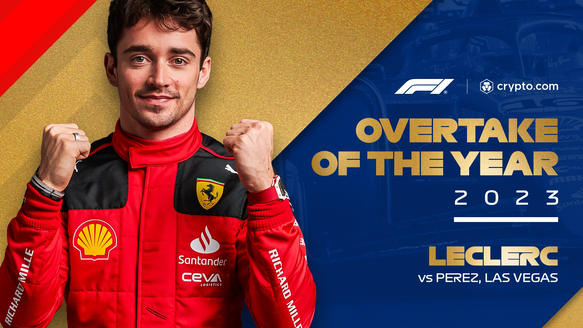 Crypto.com Overtake of the Month Award | Formula 1®