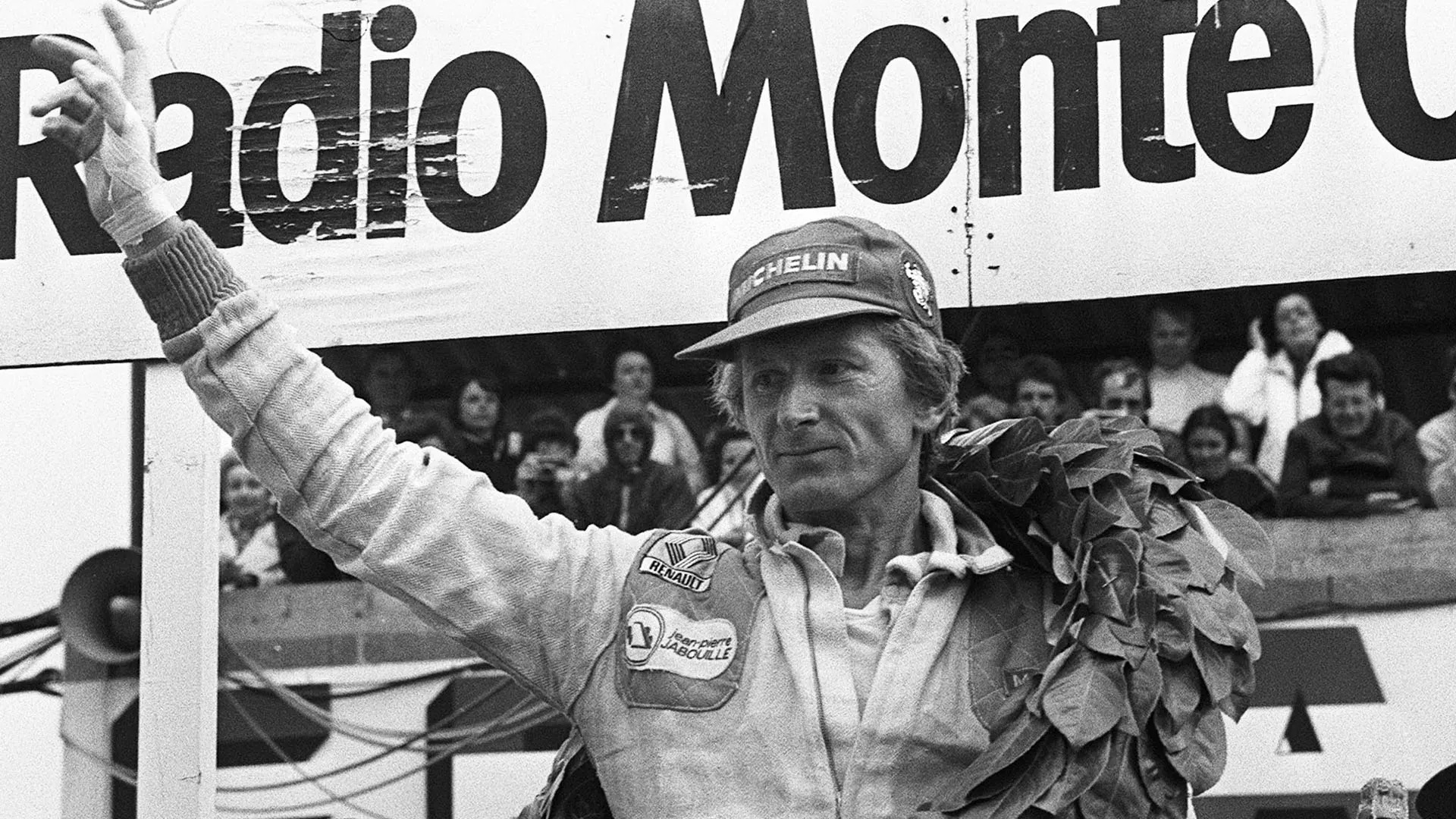 Photo de presse Renault RS 01 F1 1977 Jean Pierre Jabouille