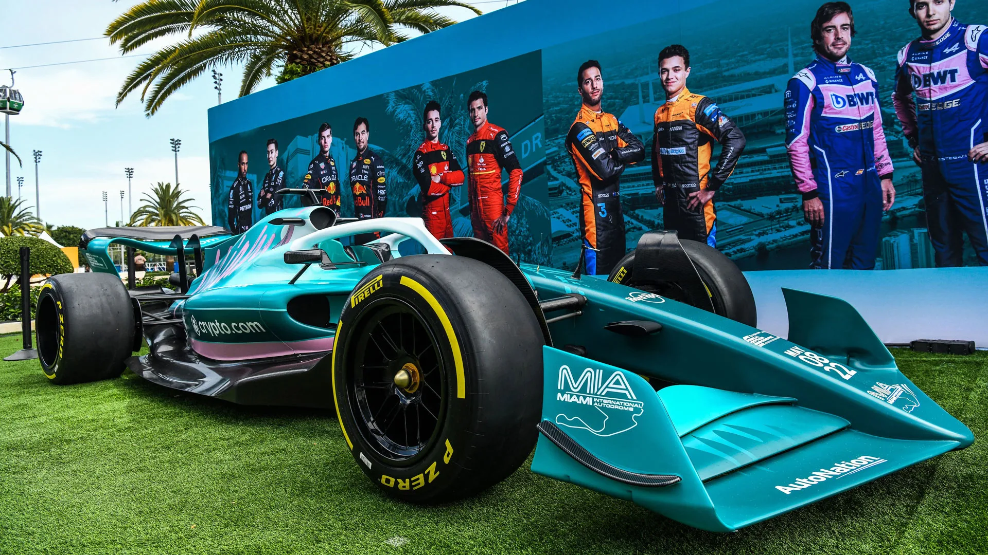 What tyres will the teams and drivers have for the 2022 Miami