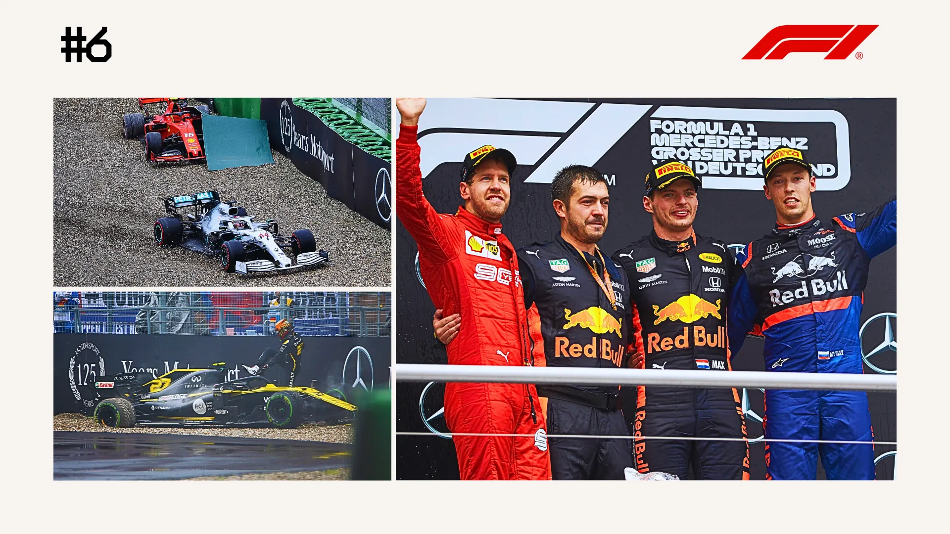 GREATEST RACES #6: Hockenheim plays host to a wet and wild F1 