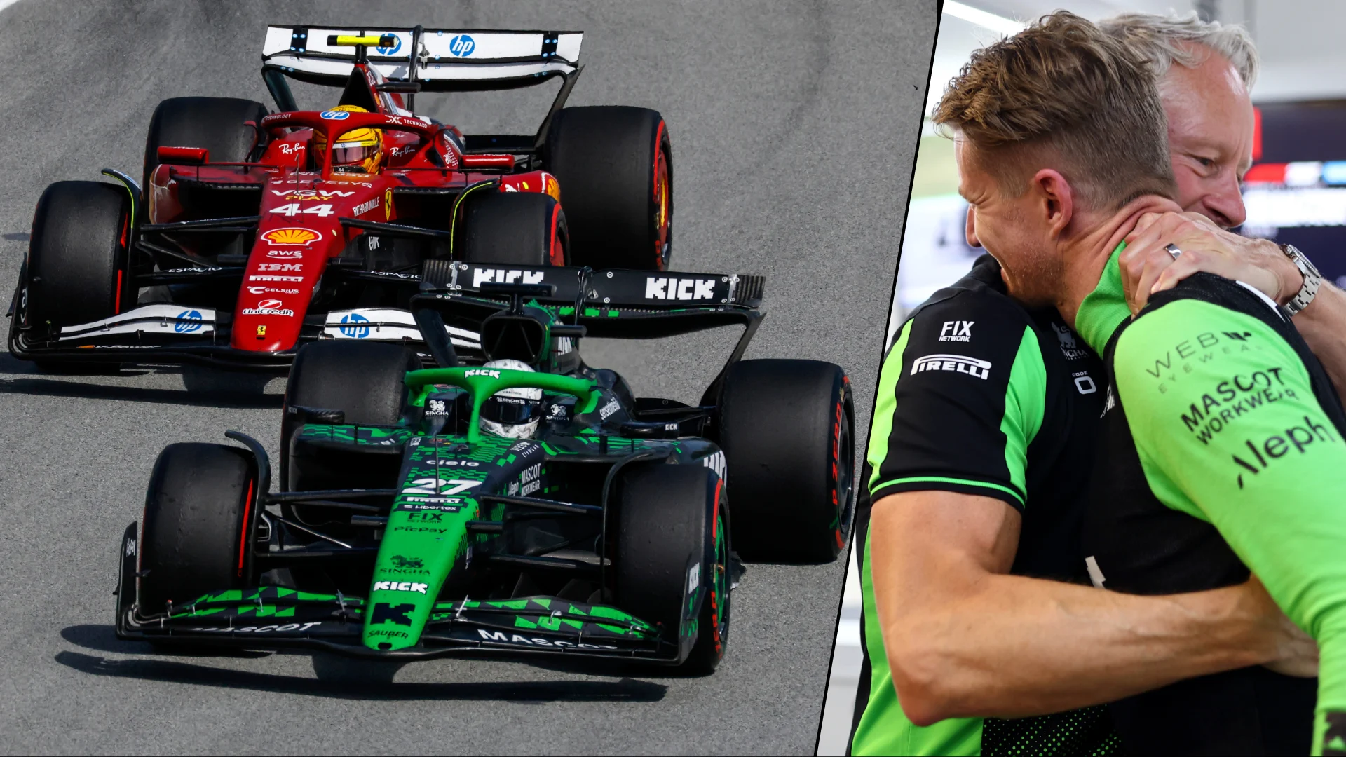 Springboard Kick Nico Hulkenberg’s Ferrari overtake in Spain a ‘pinch yourself’ moment ...