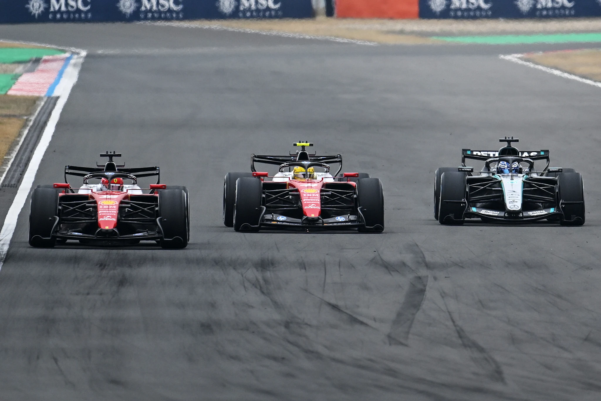 F1 drivers at press conference ahead of Japanese Grand Prix