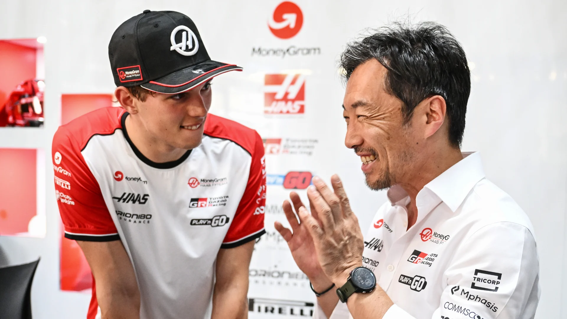 Komatsu not worrying over possibly losing Bearman to Ferrari