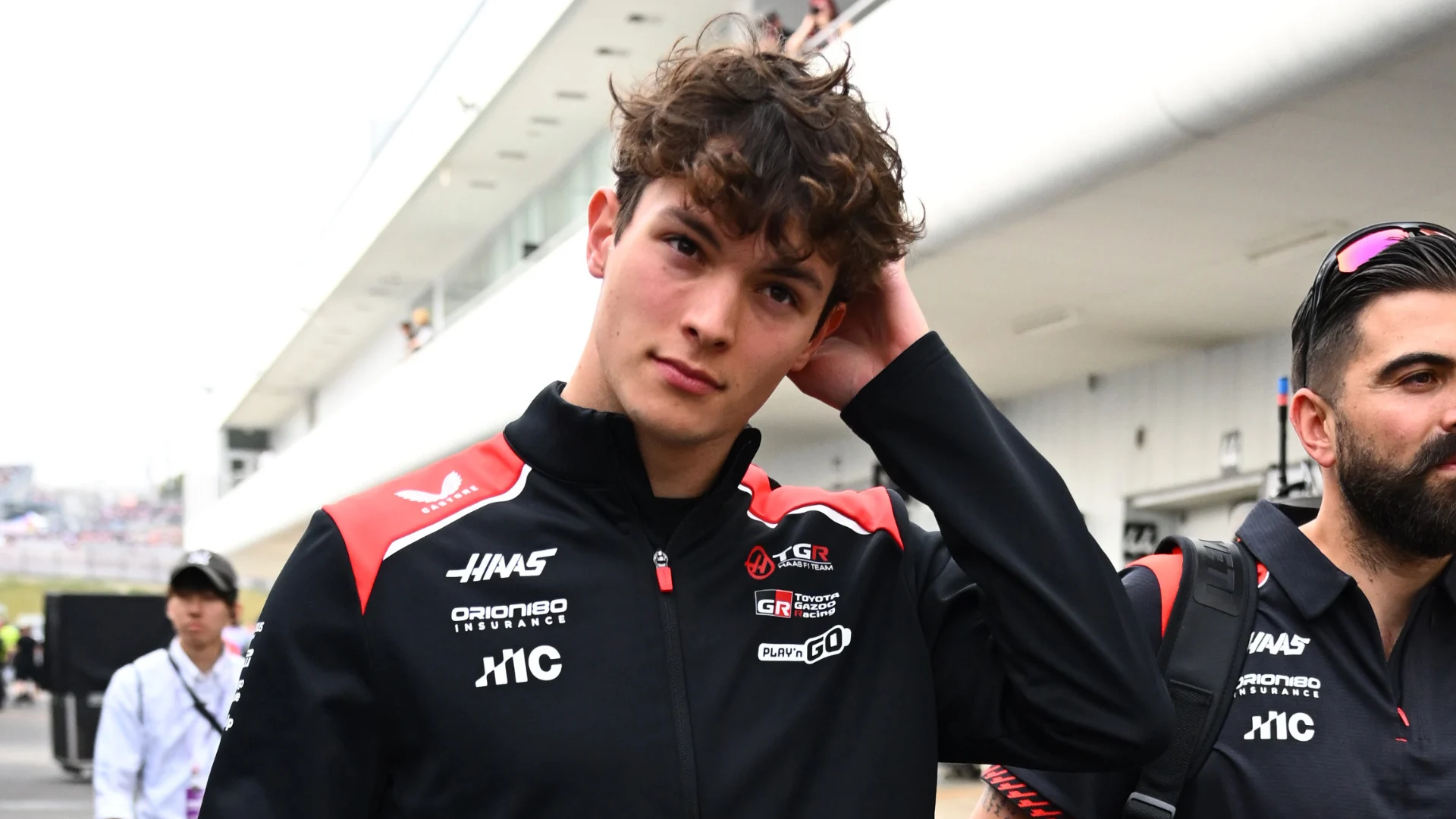 Bearman reacts to 50G crash during Japanese Grand Prix