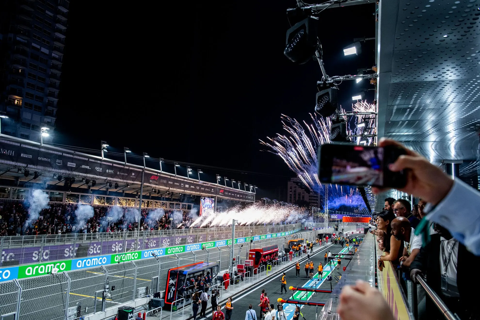 Formula 1 Guess the Track challenge image showing racing action