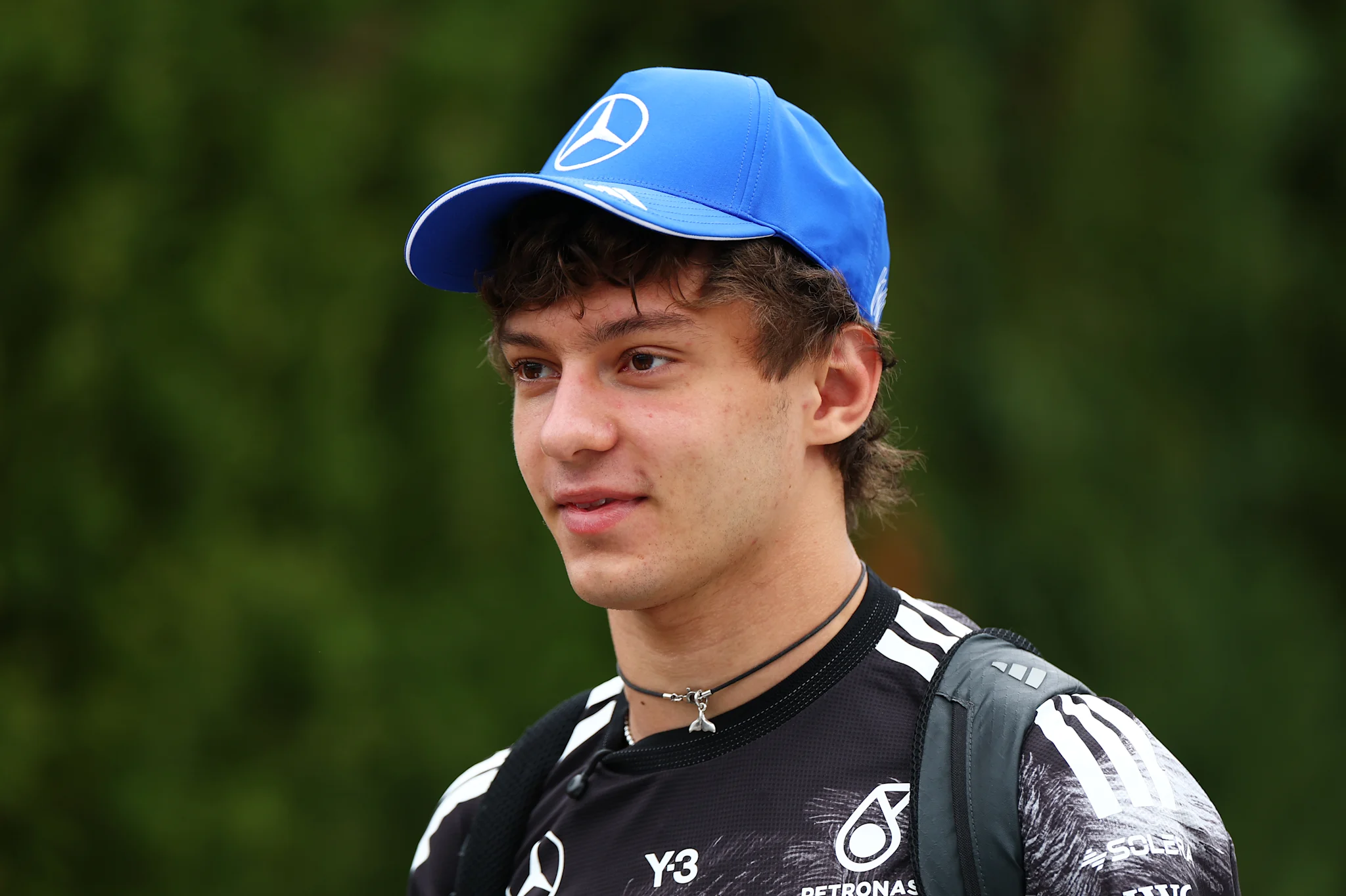 Formula 1 racing at Suzuka circuit in Japan