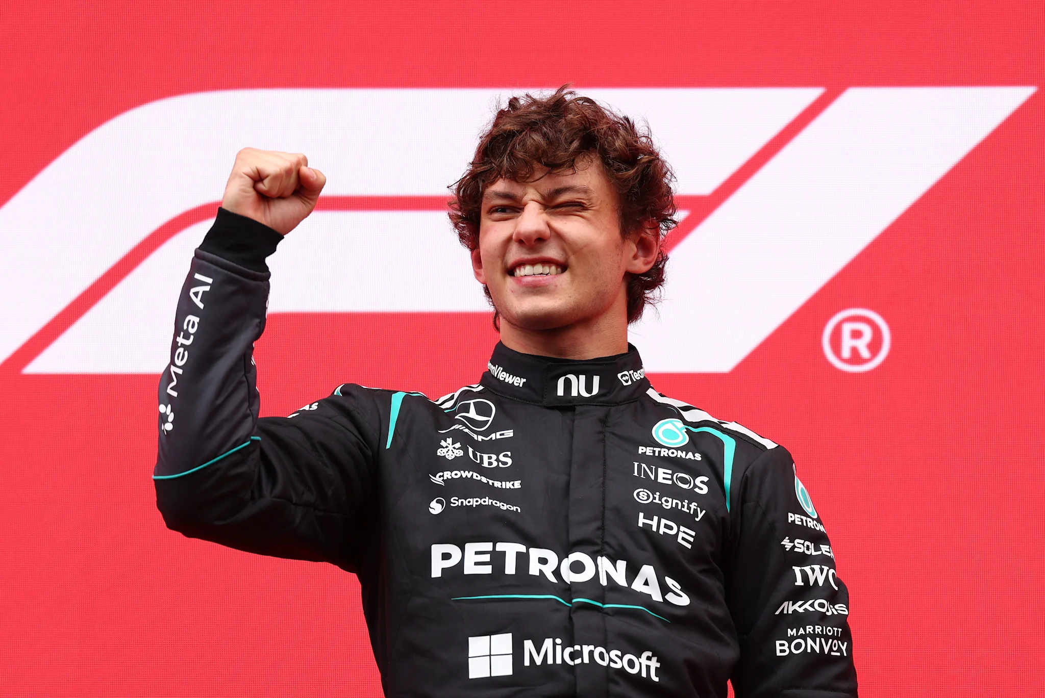 Kimi Antonelli wins Belgian Grand Prix to extend F1 championship lead