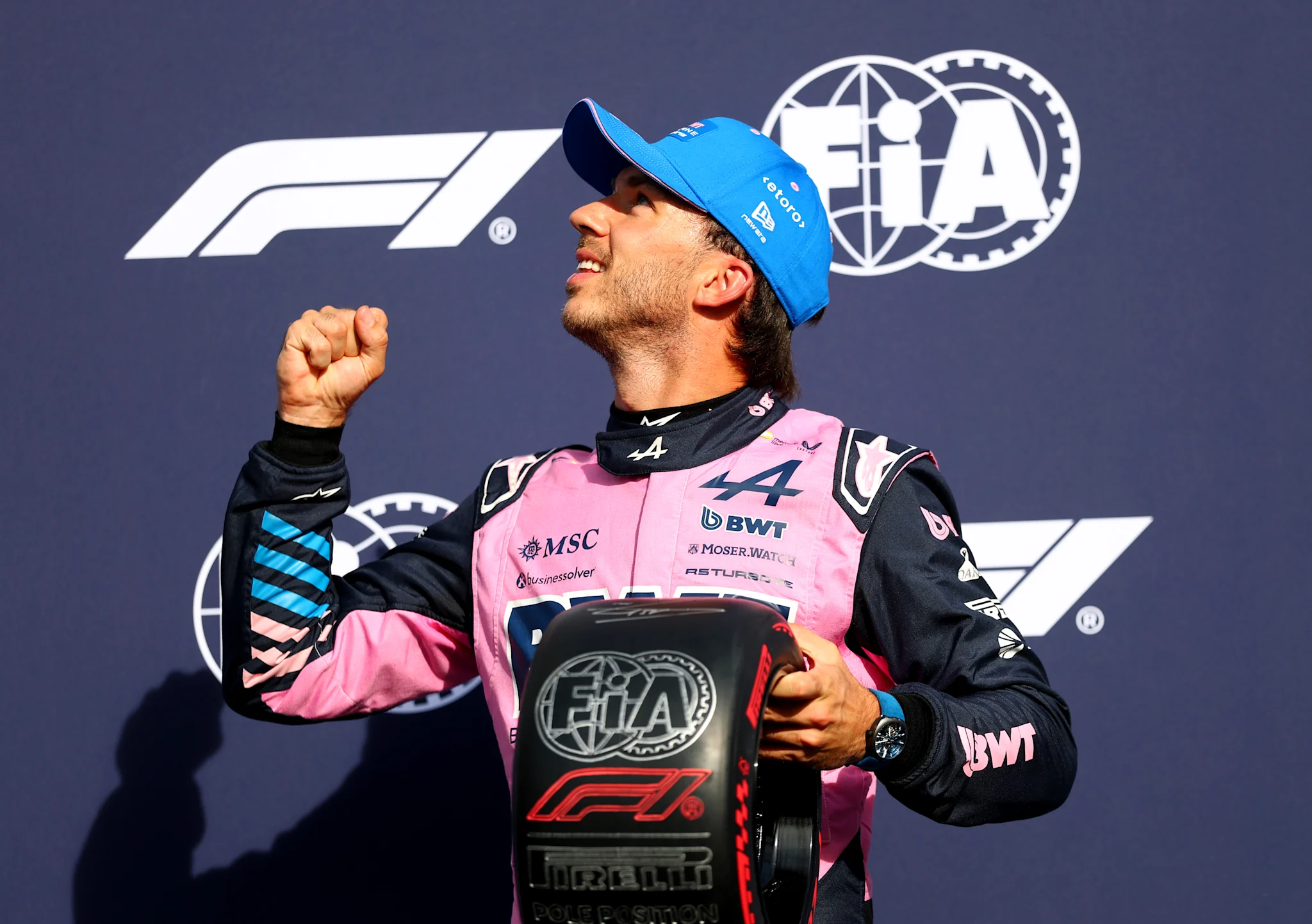 Pierre Gasly earns his first Formula 1 pole position at Monza