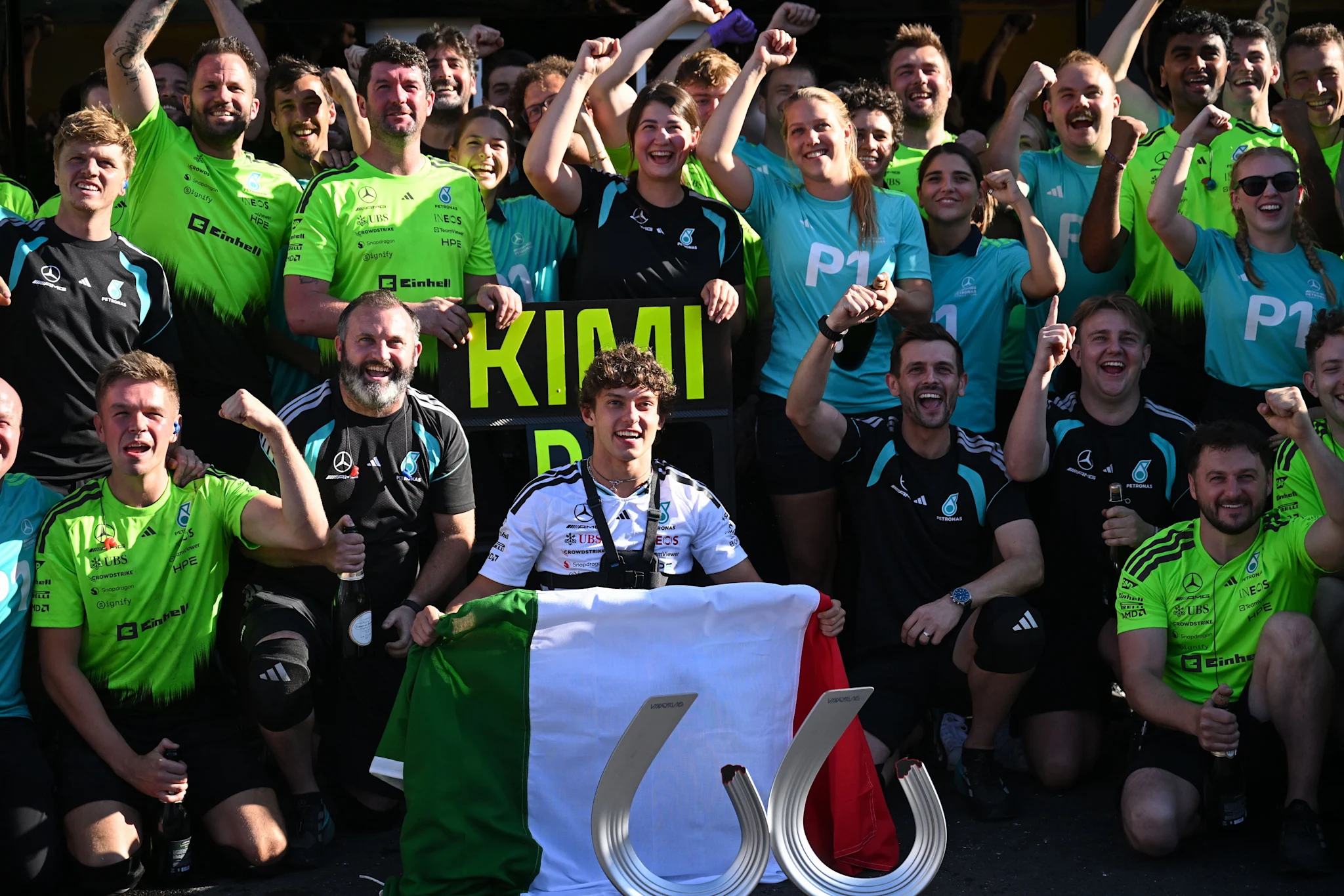 Grosjean: Mercedes' support has been key to Antonelli's title charge