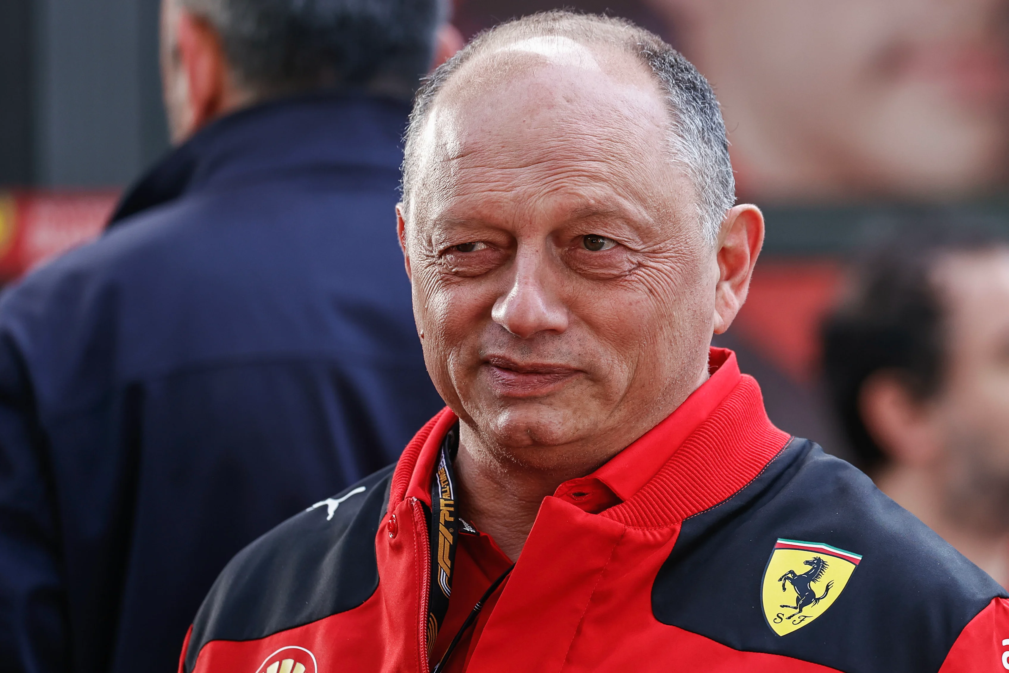 MELBOURNE, AUSTRALIA - MARCH 31: Frederic Vasseur of France and Scuderia Ferrari during practice