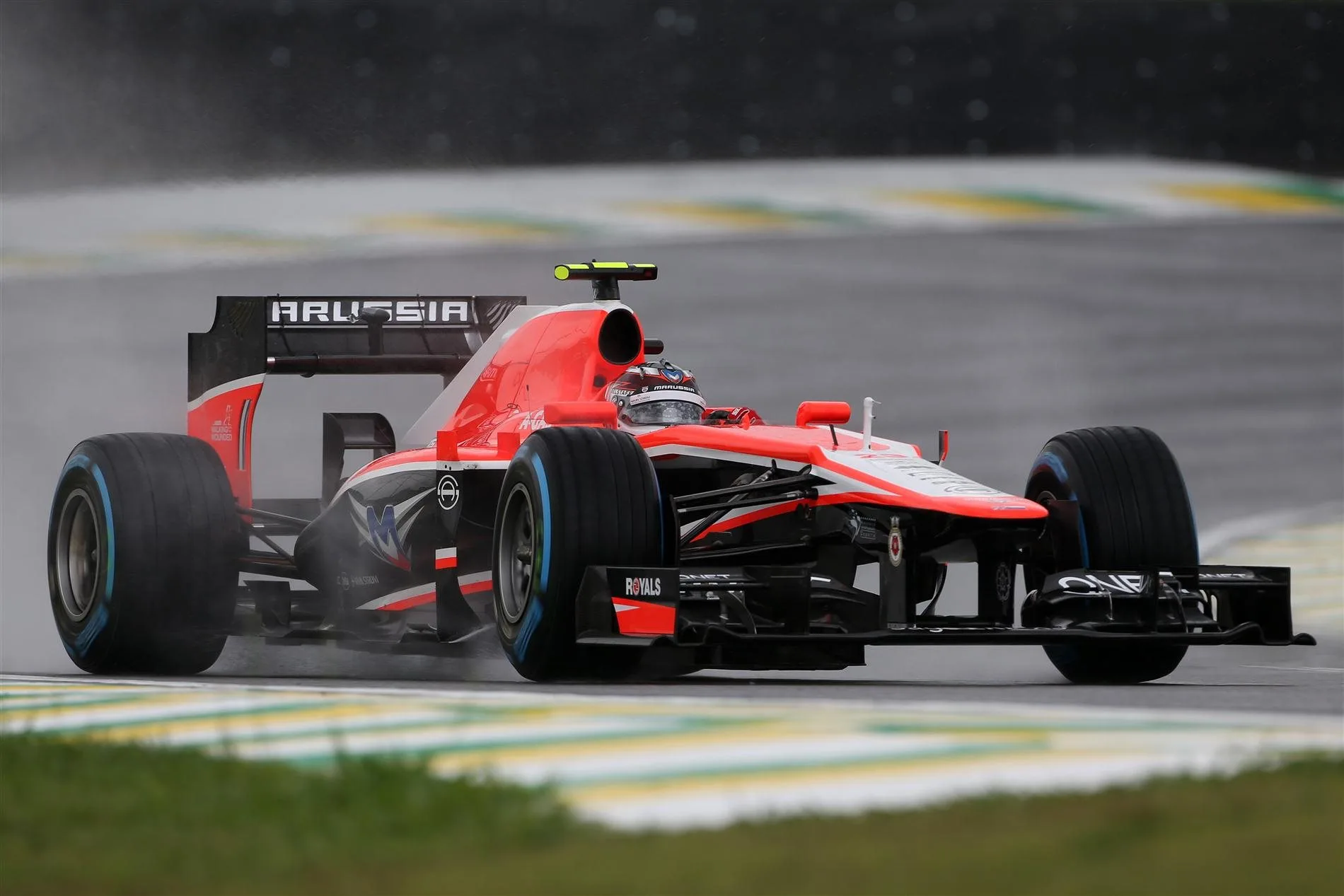 Max Chilton (GBR) Marussia F1 Team MR02. Formula One World Championship, Rd19, Brazilian Grand Prix, Practice, Sao Paulo, Brazil, Friday, 22 November 2013. © Sutton Images