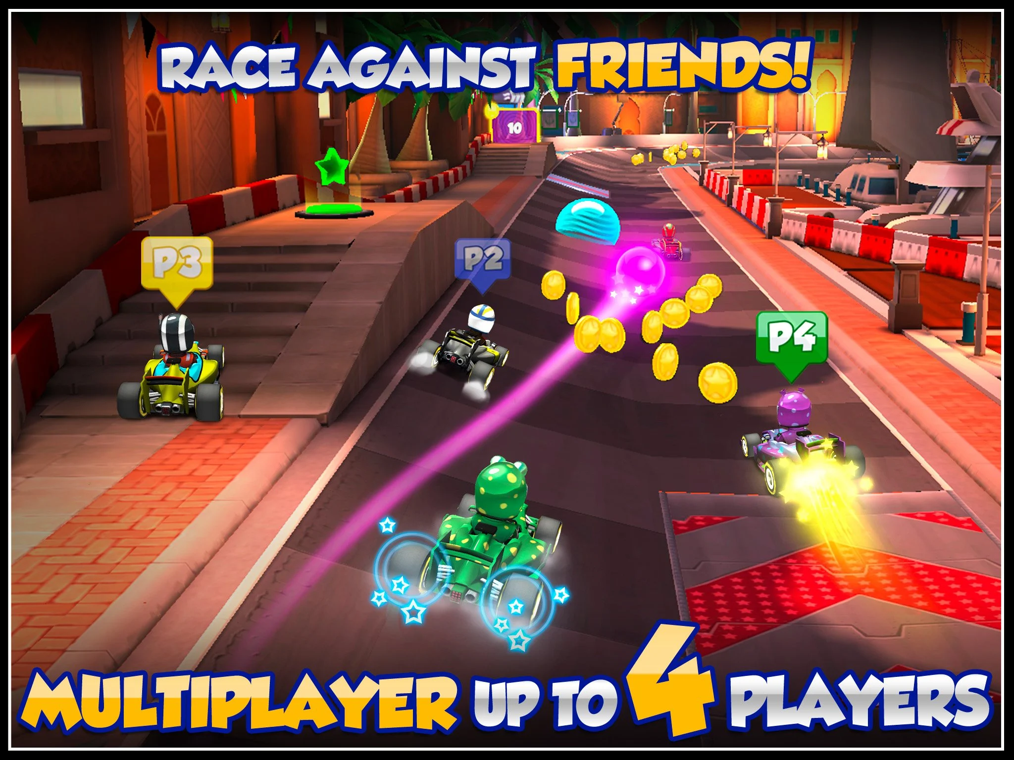F1 Race Stars on iOS by Codemasters. © Codemasters