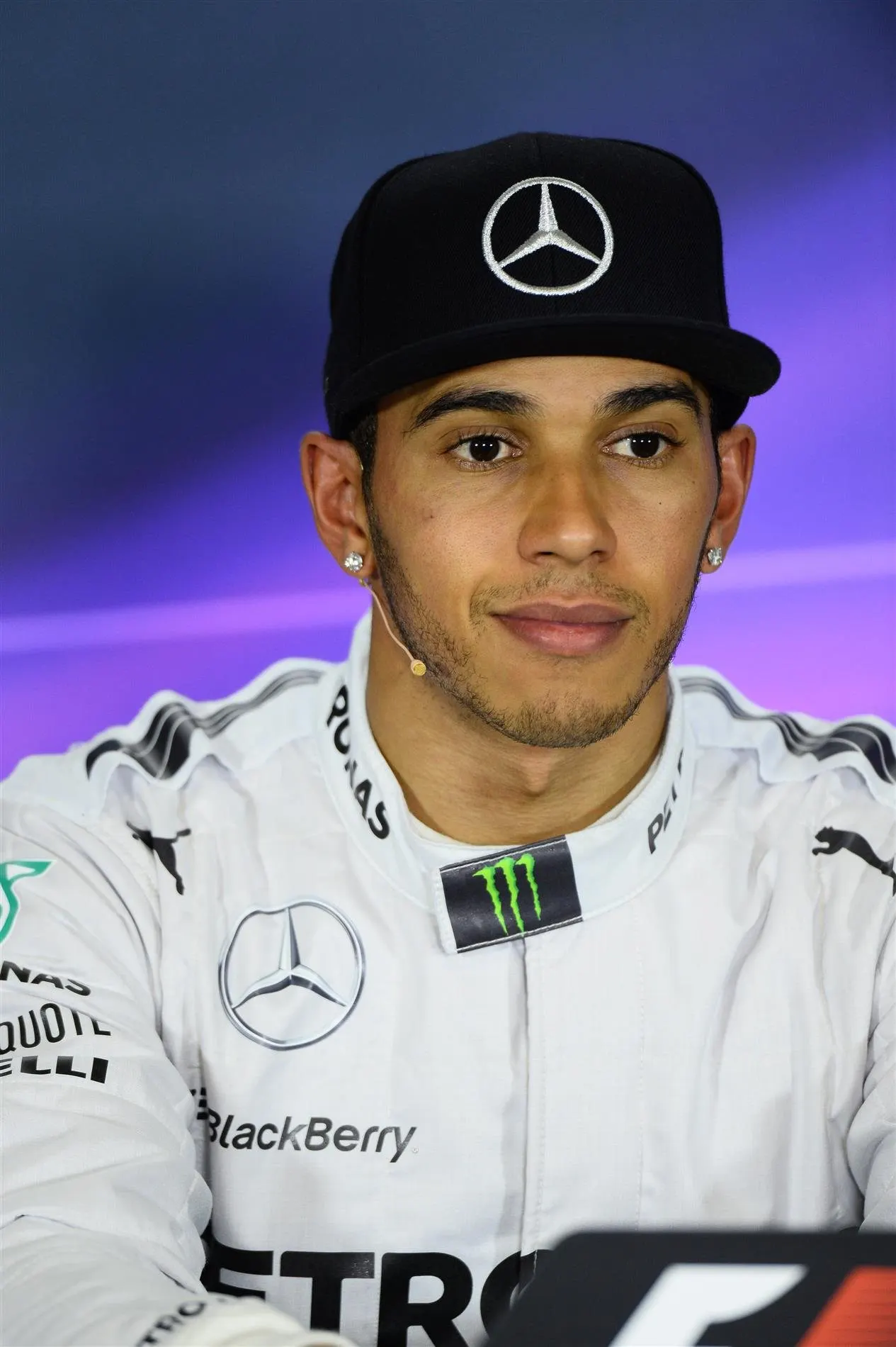 Lewis Hamilton (GBR) Mercedes AMG F1 in the Press Conference will start from pole position. Formula One World Championship, Rd5, Spanish Grand Prix, Qualifying, Barcelona, Spain, Saturday, 10 May 2014. © Sutton Images