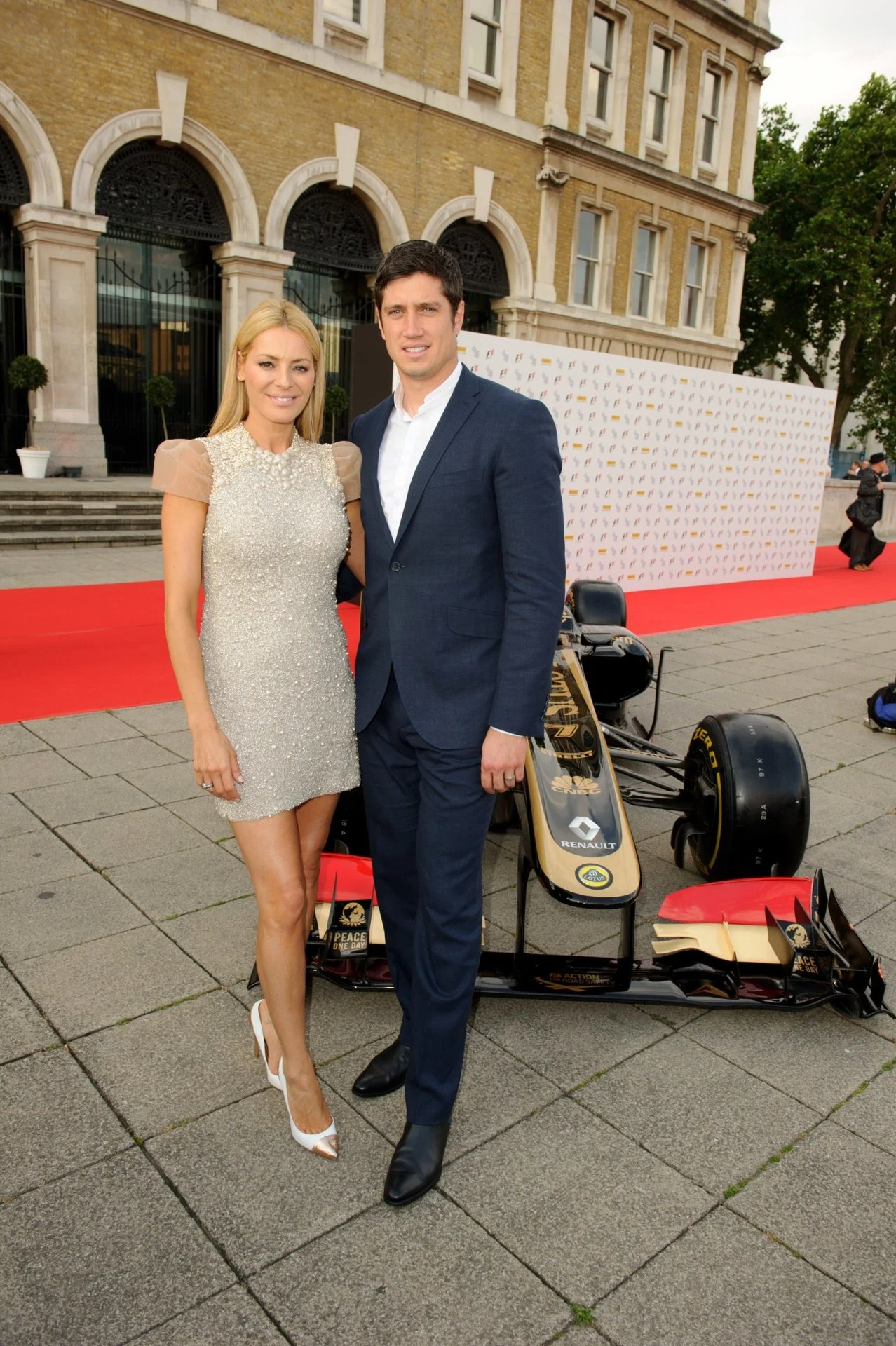 Great Ormond Street Hospital Children's Charity patrons Tess Daly and Vernon Kay. © GOSH