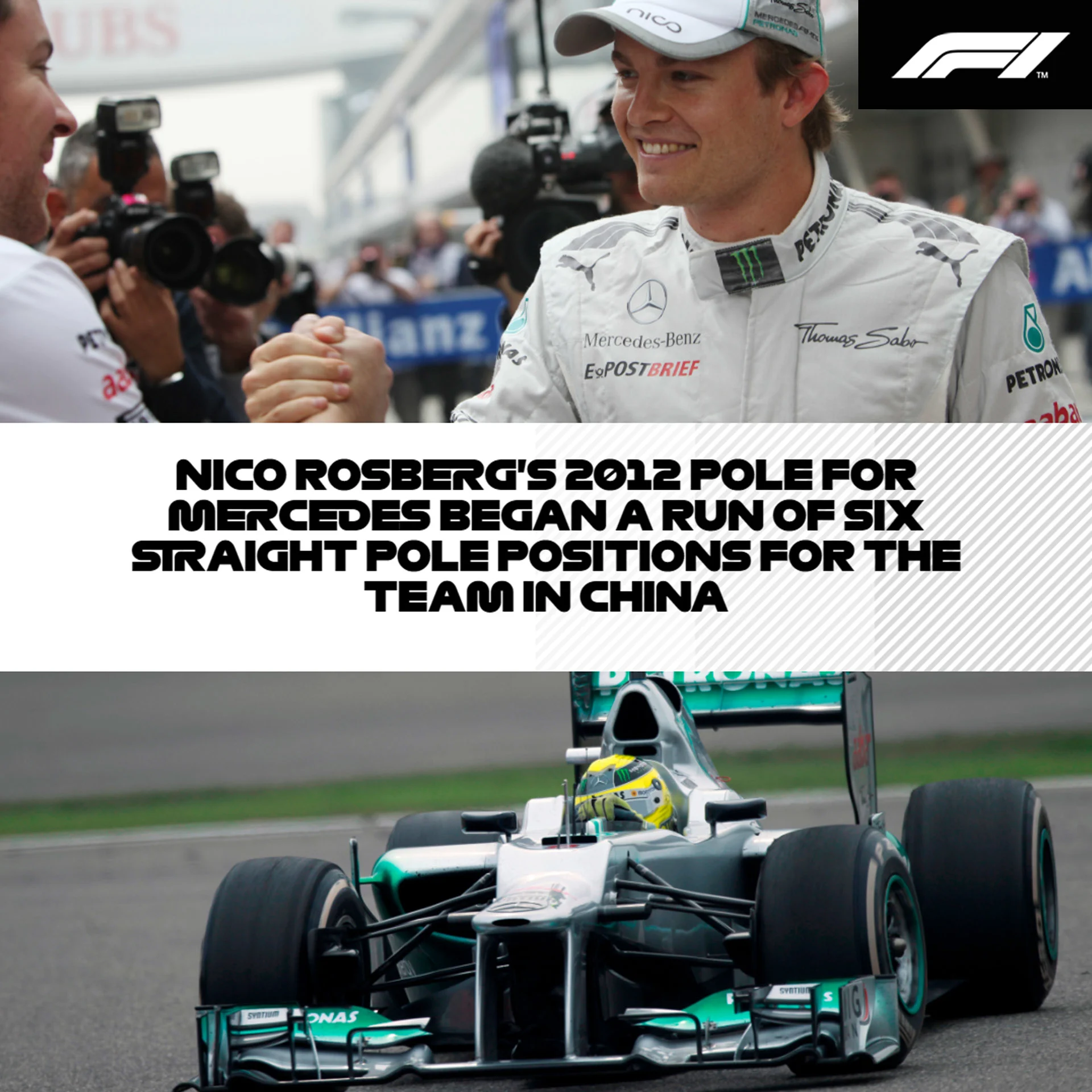Rosberg Pole run