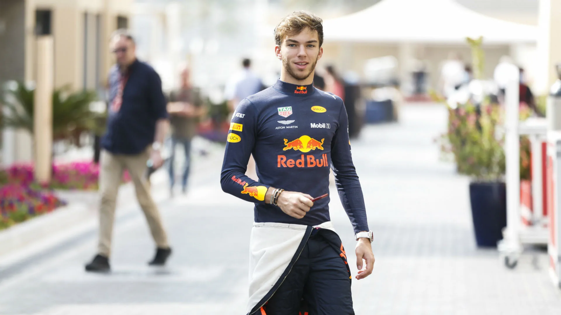 Pierre Gasly Red Bull Abu Dhabi post