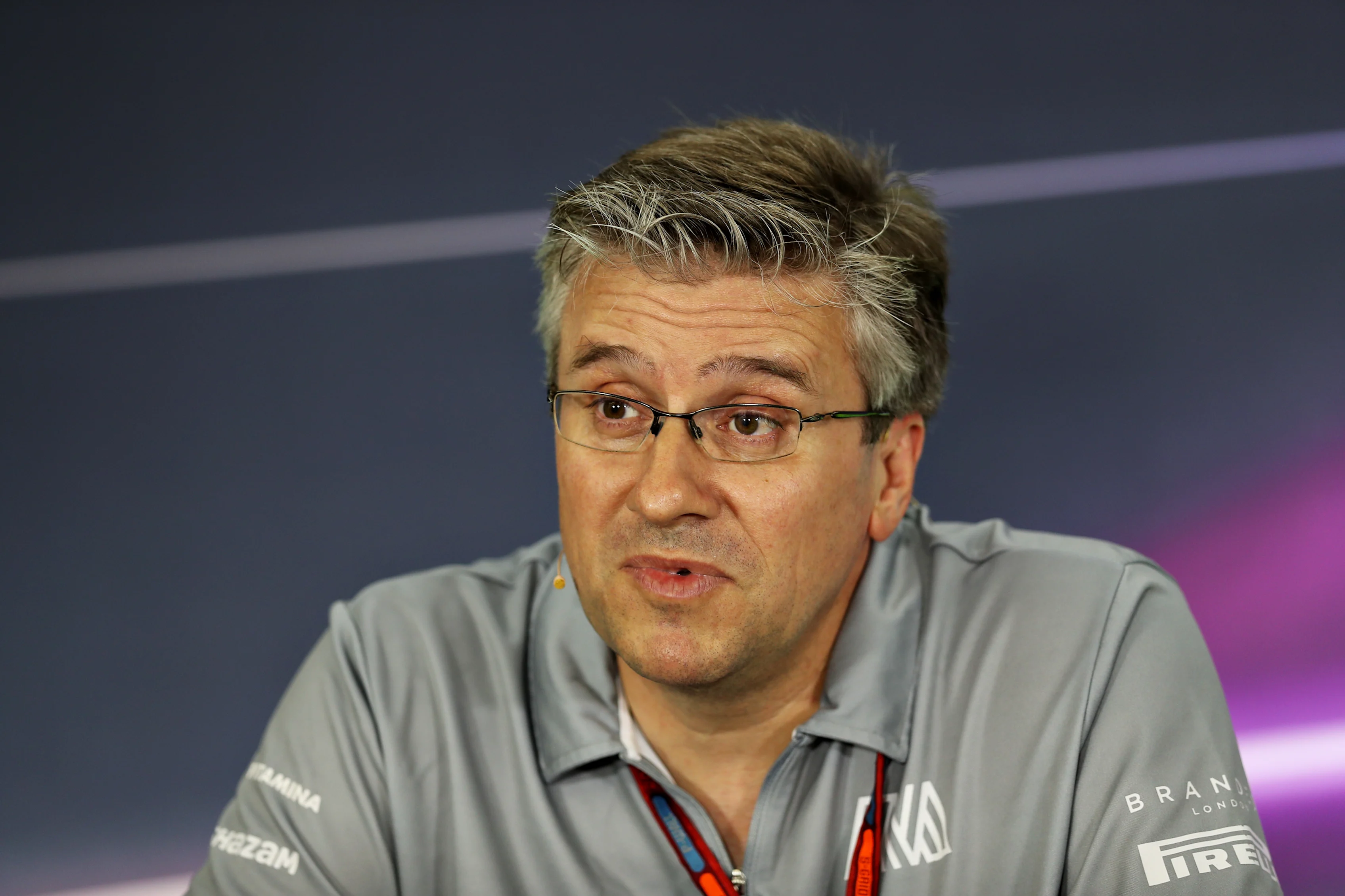 HOCKENHEIM, GERMANY - JULY 29: Pat Fry, Technical Consultant, Manor Racing Team in the Team