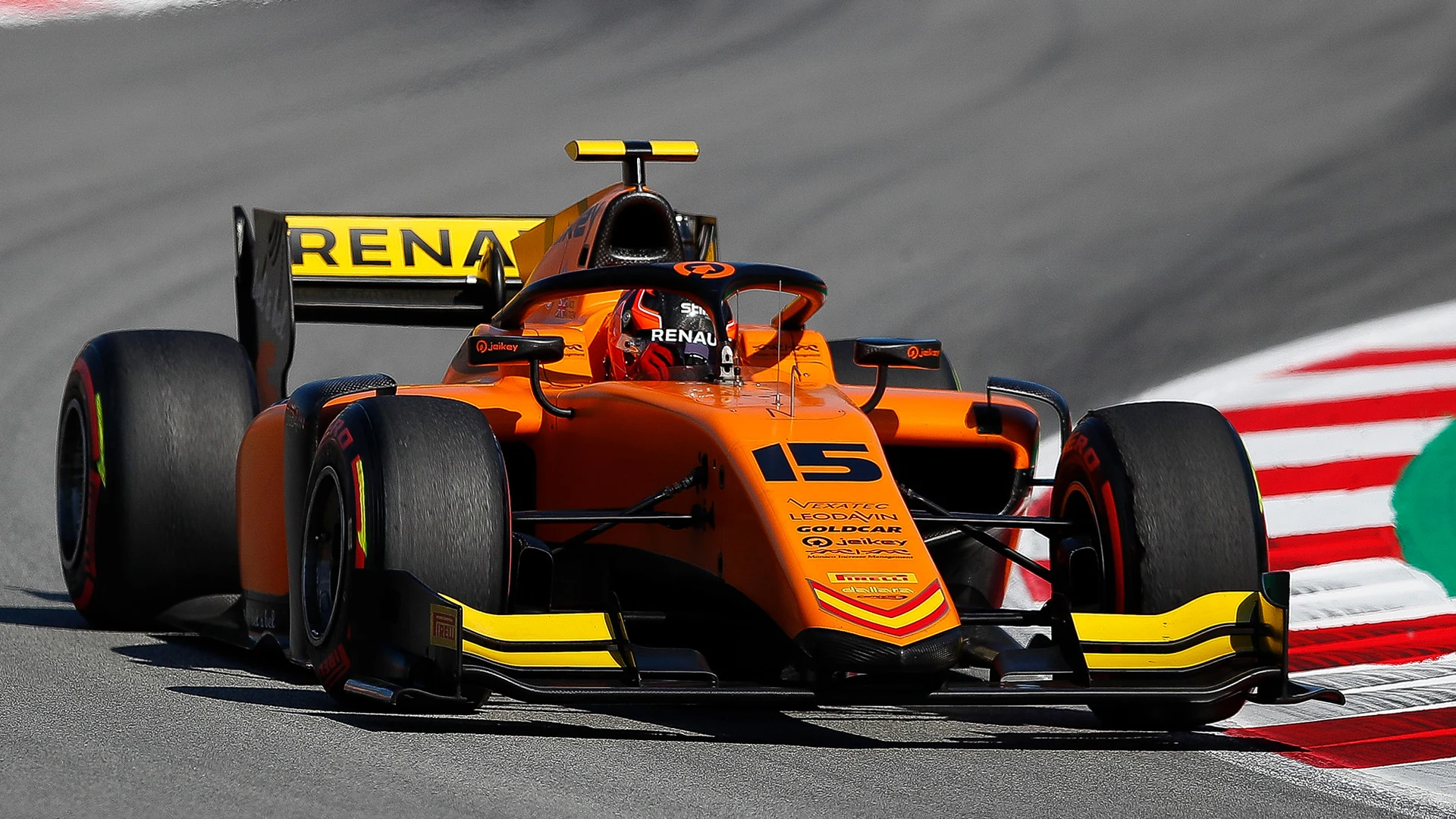 BARCELONA, SPAIN - MAY 10: 15 Jack Aitken of Campos Racing during practice for the F2 Grand Prix of