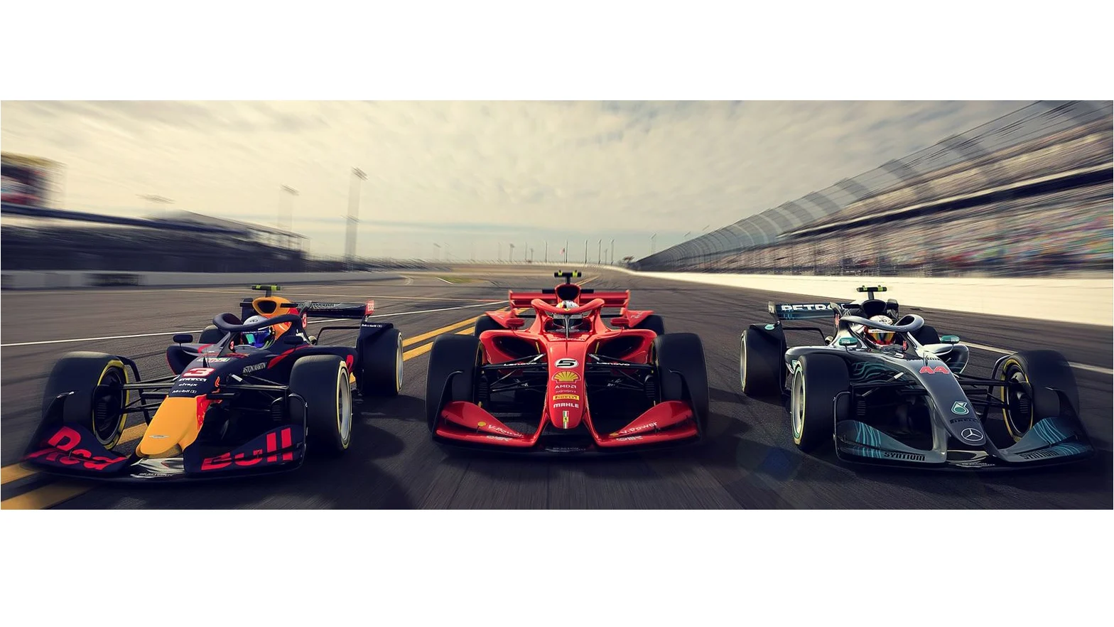 3 cars