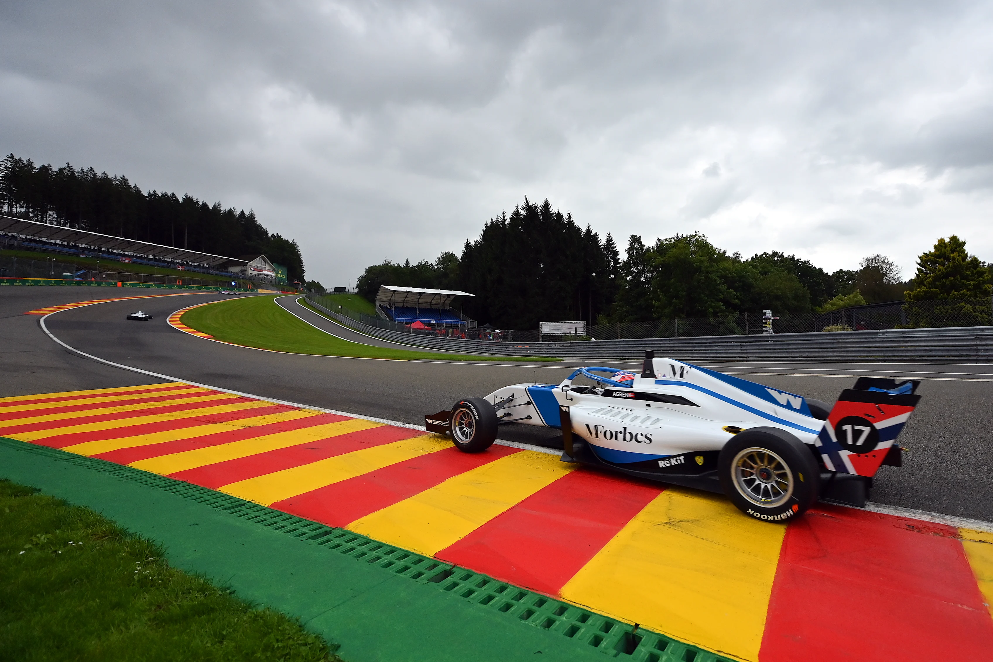 SPA, BELGIUM - AUGUST 27: Ayla Agren of Norway and M.Forbes Motorsport (17) drives during