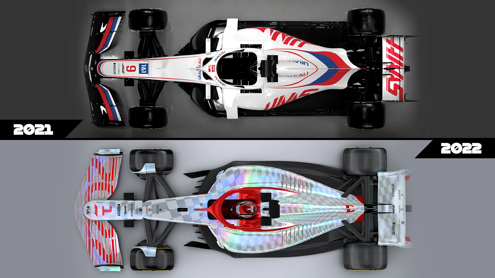 2021 Car vs 2022 Car 16x9